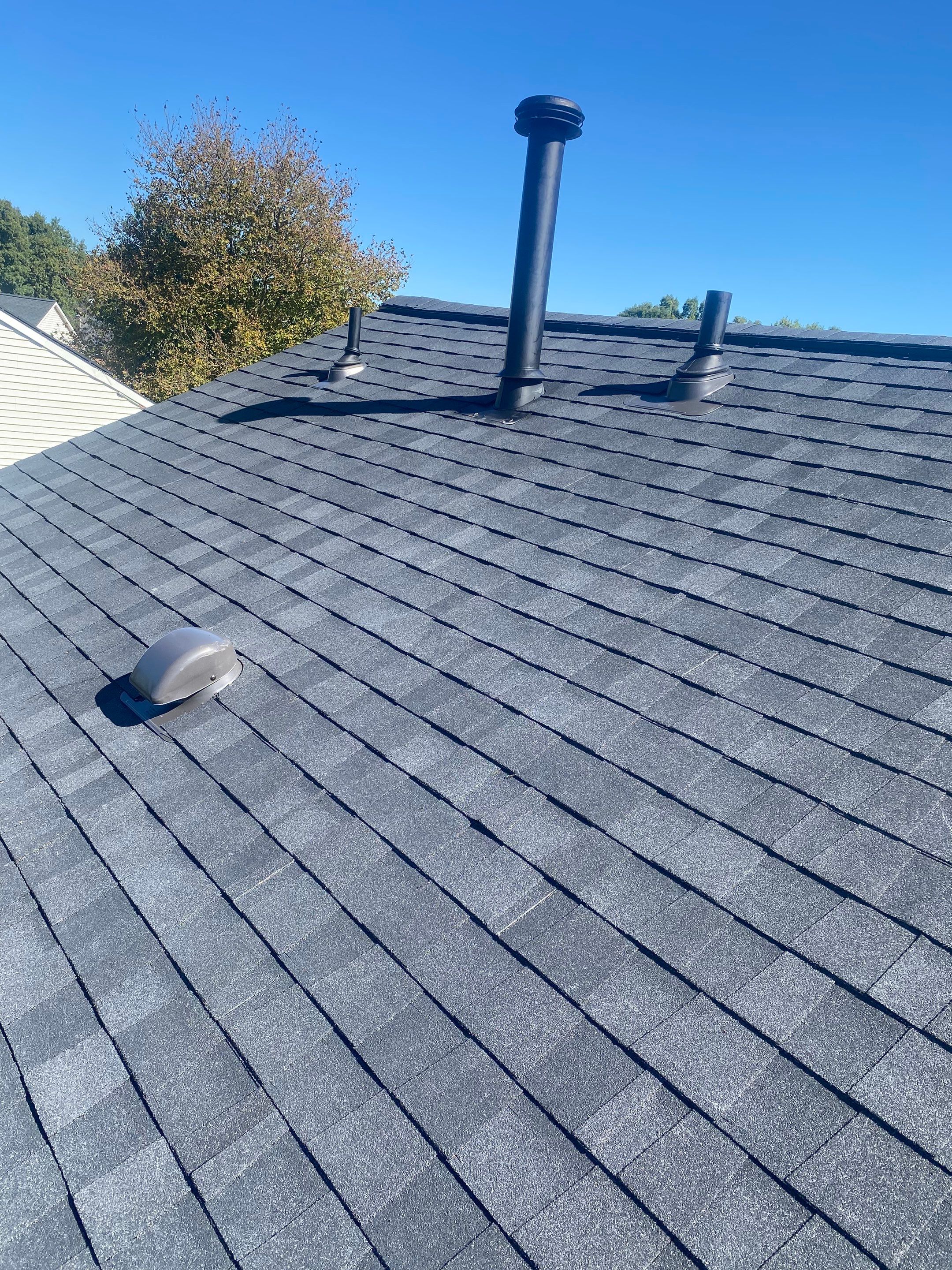 Centreville: Residential Roof Replacement with CertainTeed Landmark Pro Designer Shingles in Max Def Charcoal Black by RM Banning, Inc.