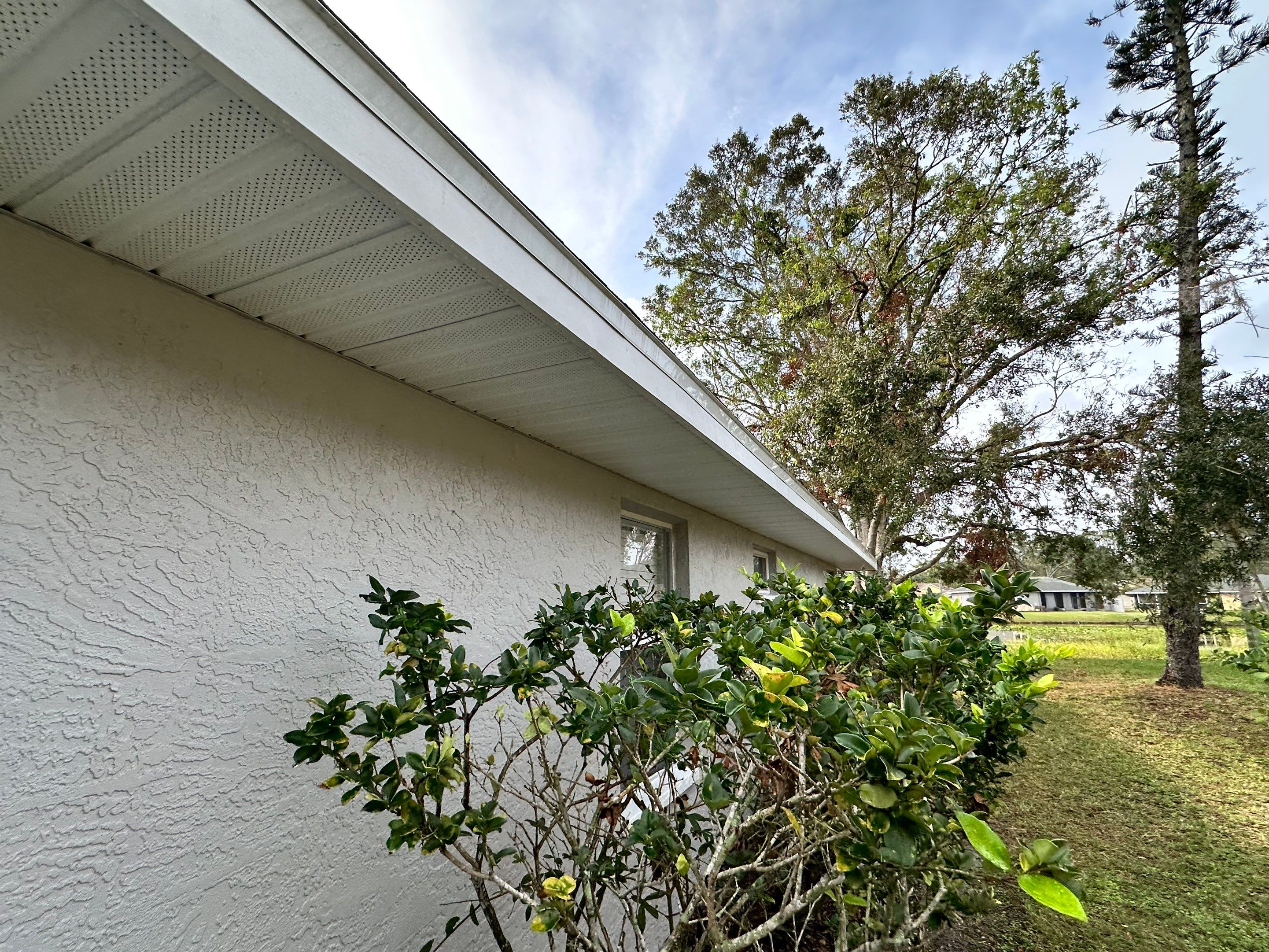 Install Vinyl Soffit in Sarasota FL by Gutter Professors