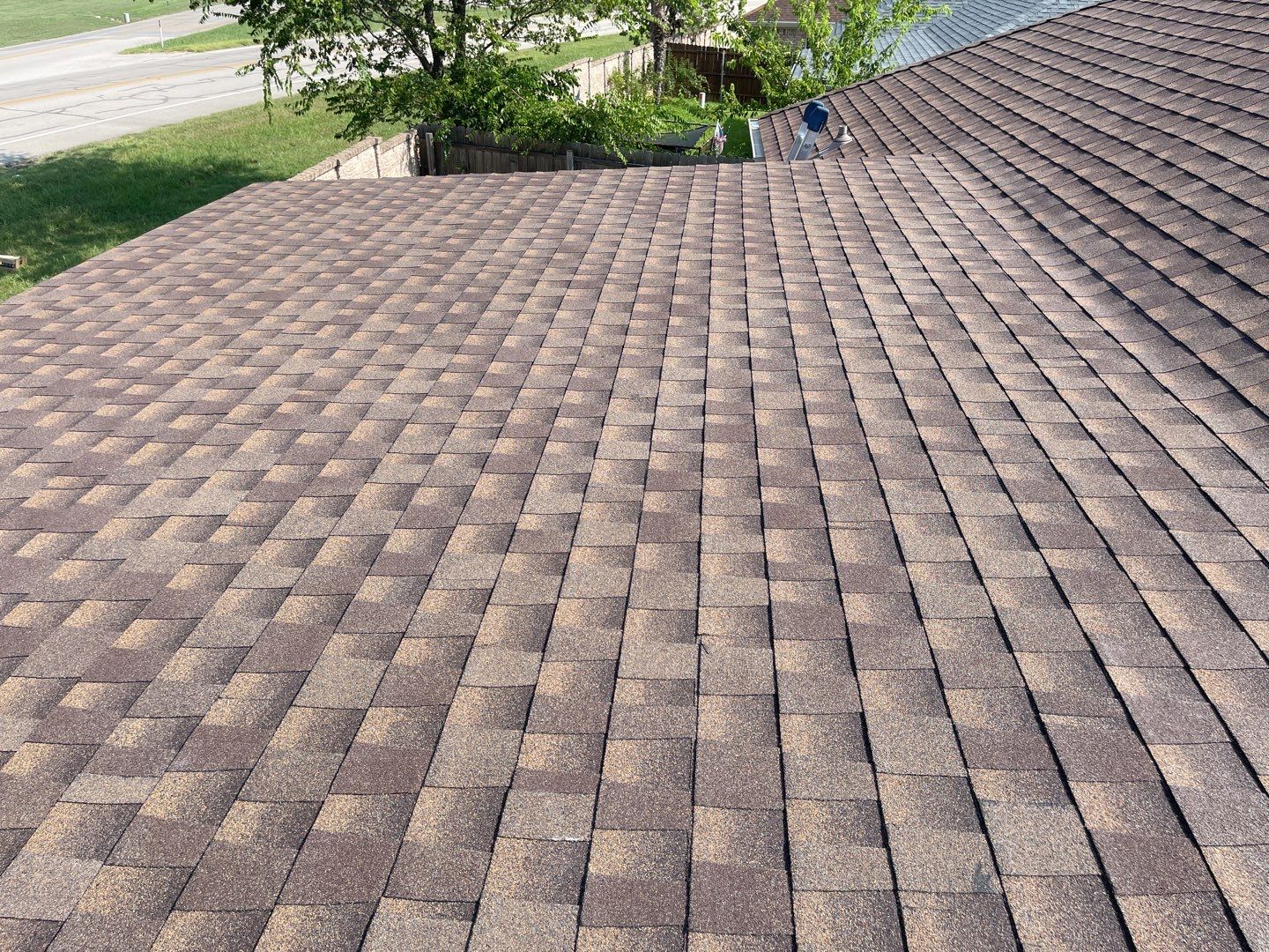 New Patio Addition for a current Client by First United Roofing & Construction