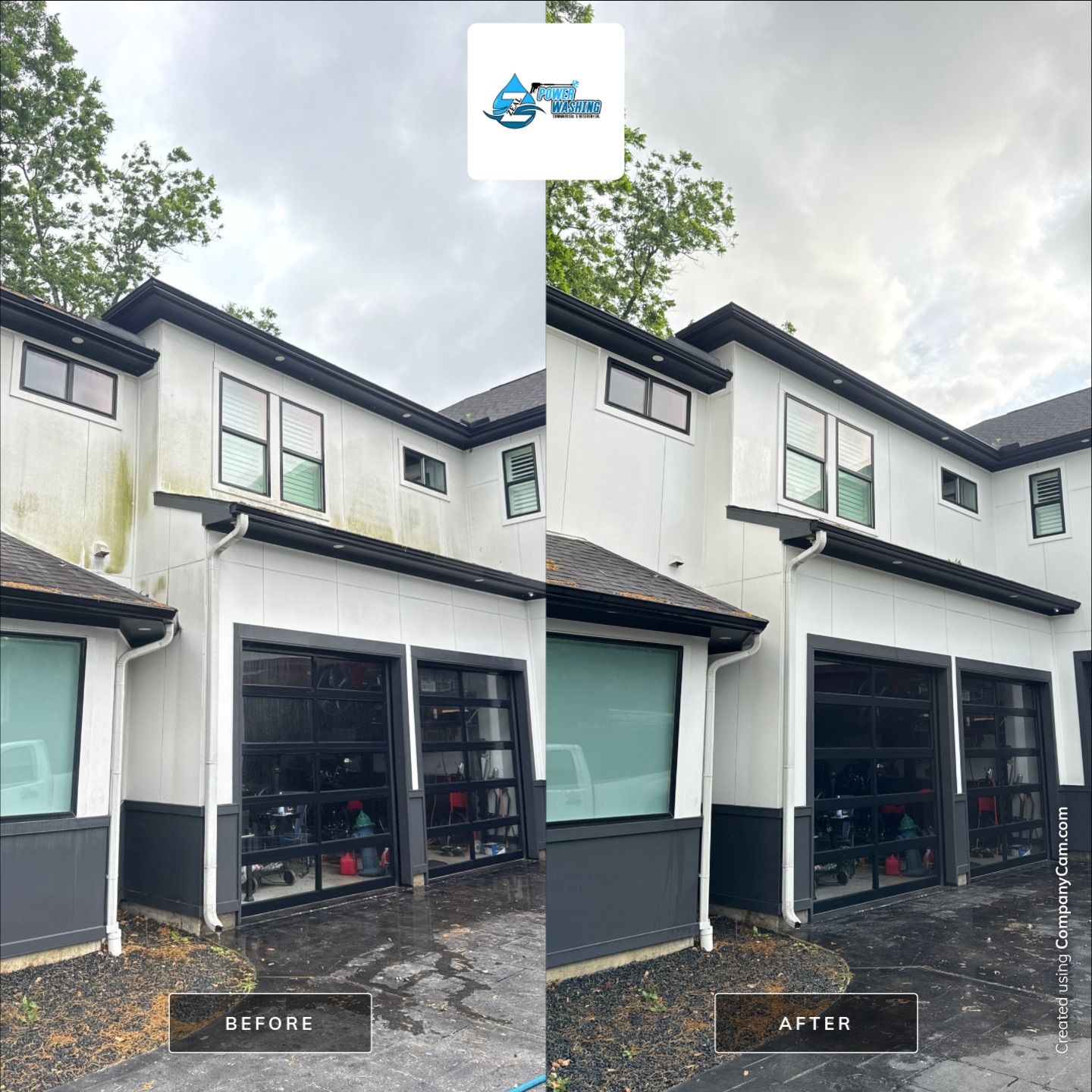 House Wash for a Luxury Home in Houston by Zeal Power Washing