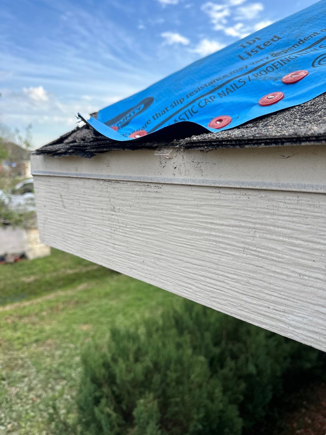 Hail Damage using Owen's Corning Duration (Lifetime) Shingles by Roof Repair Company