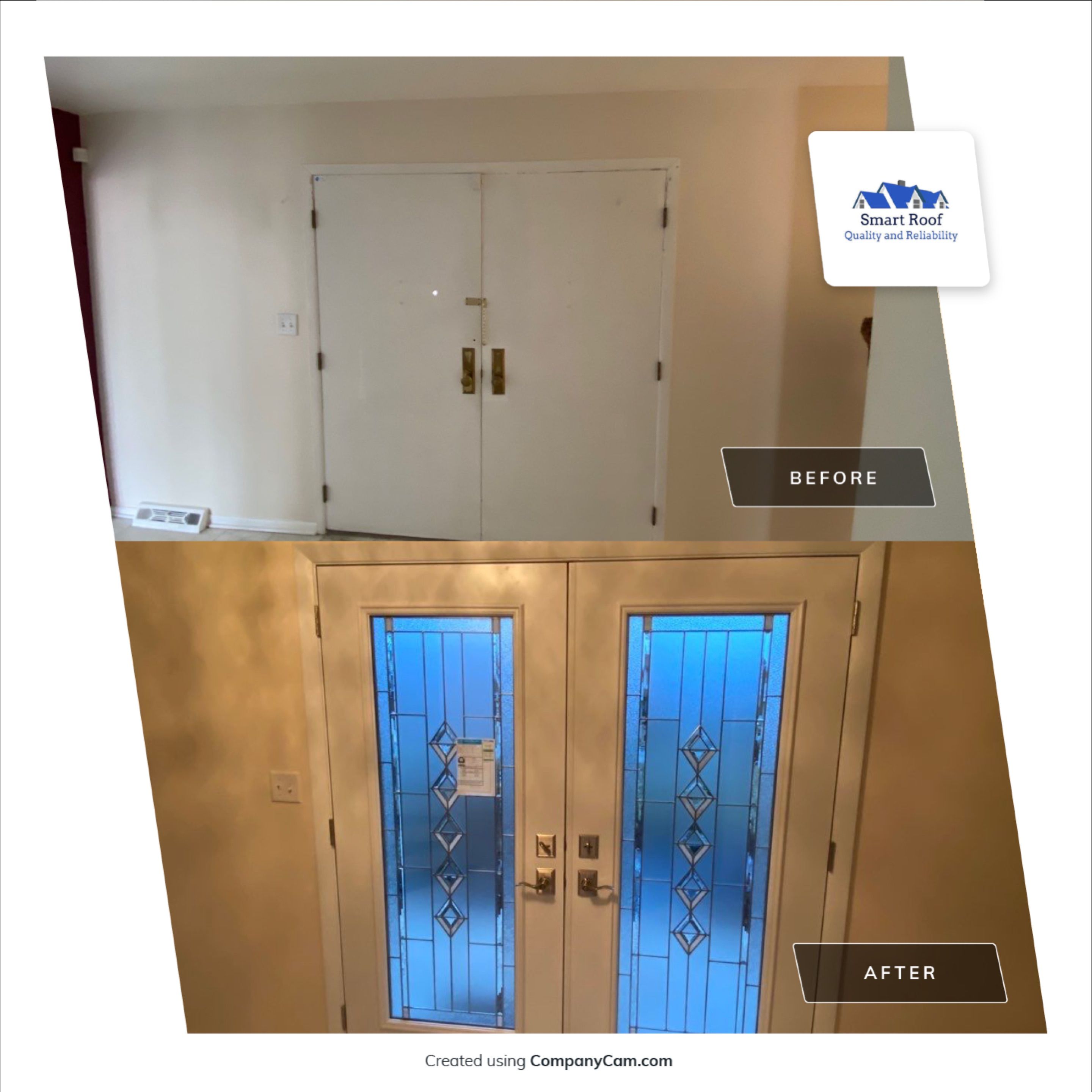 Entry Door using Replace Exterior Door by Smart Roof
