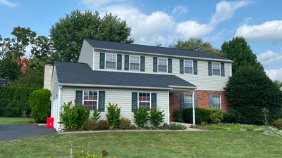 Roofing Installation using CertainTeed Landmark - Moire Black