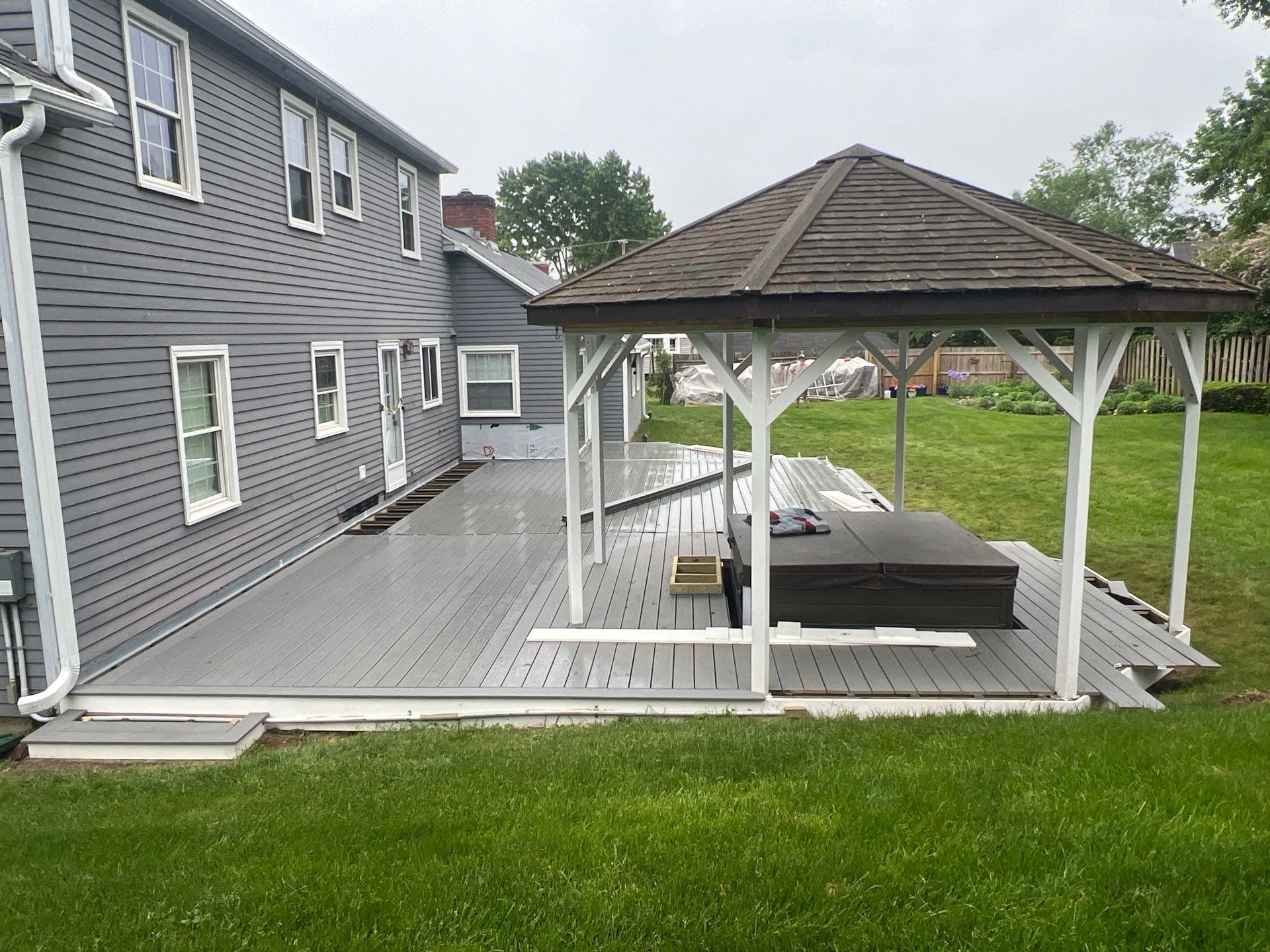 Deck Repair using Trex Select Decking by Chagnon Building & Remodeling LLC