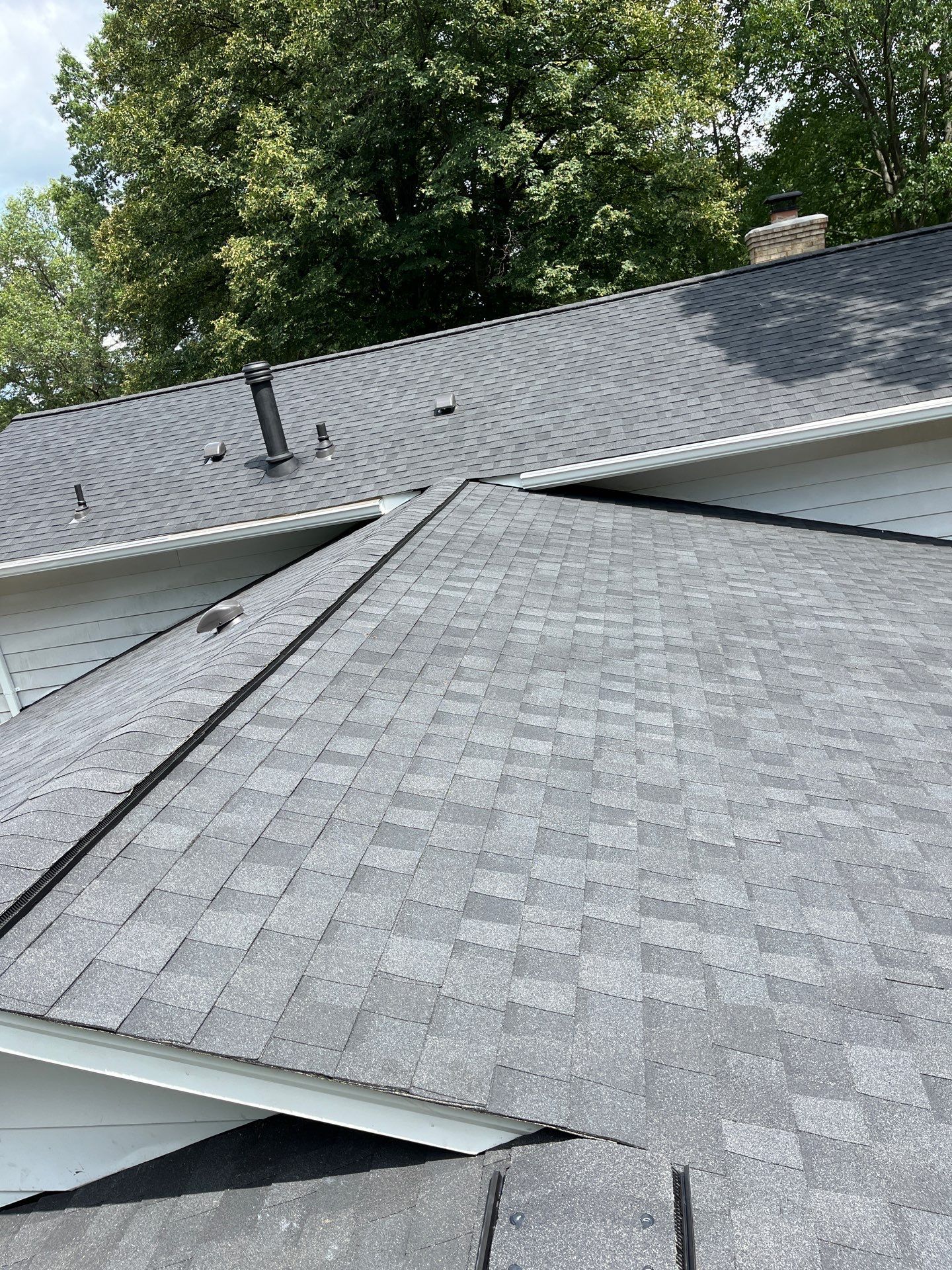 Vienna: Multi-Trade Restoration with CertainTeed Landmark Shingles in Charcoal Black by RM Banning, Inc.