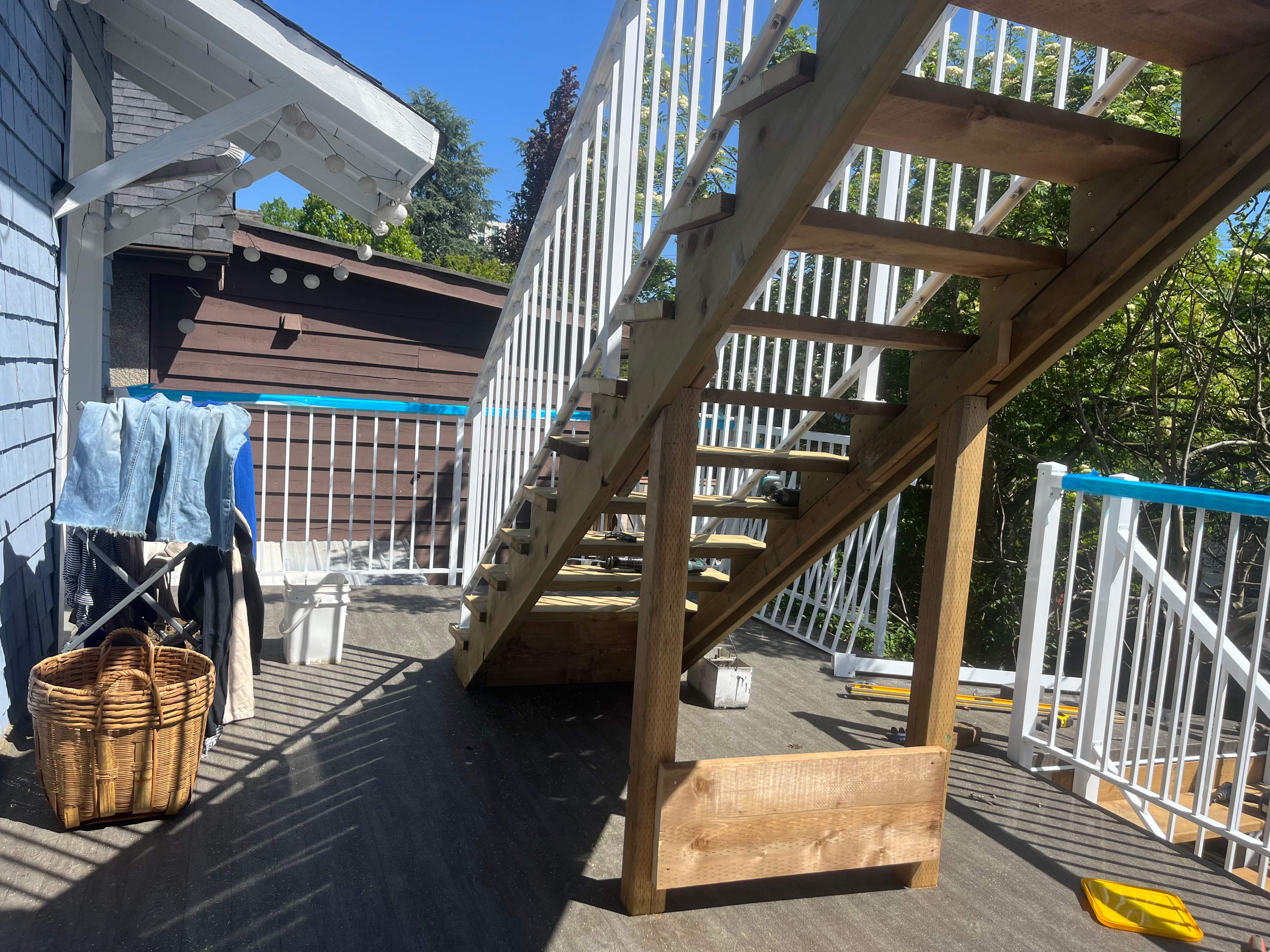 New Deck & New Set Of Stairs by YVR Construction Group