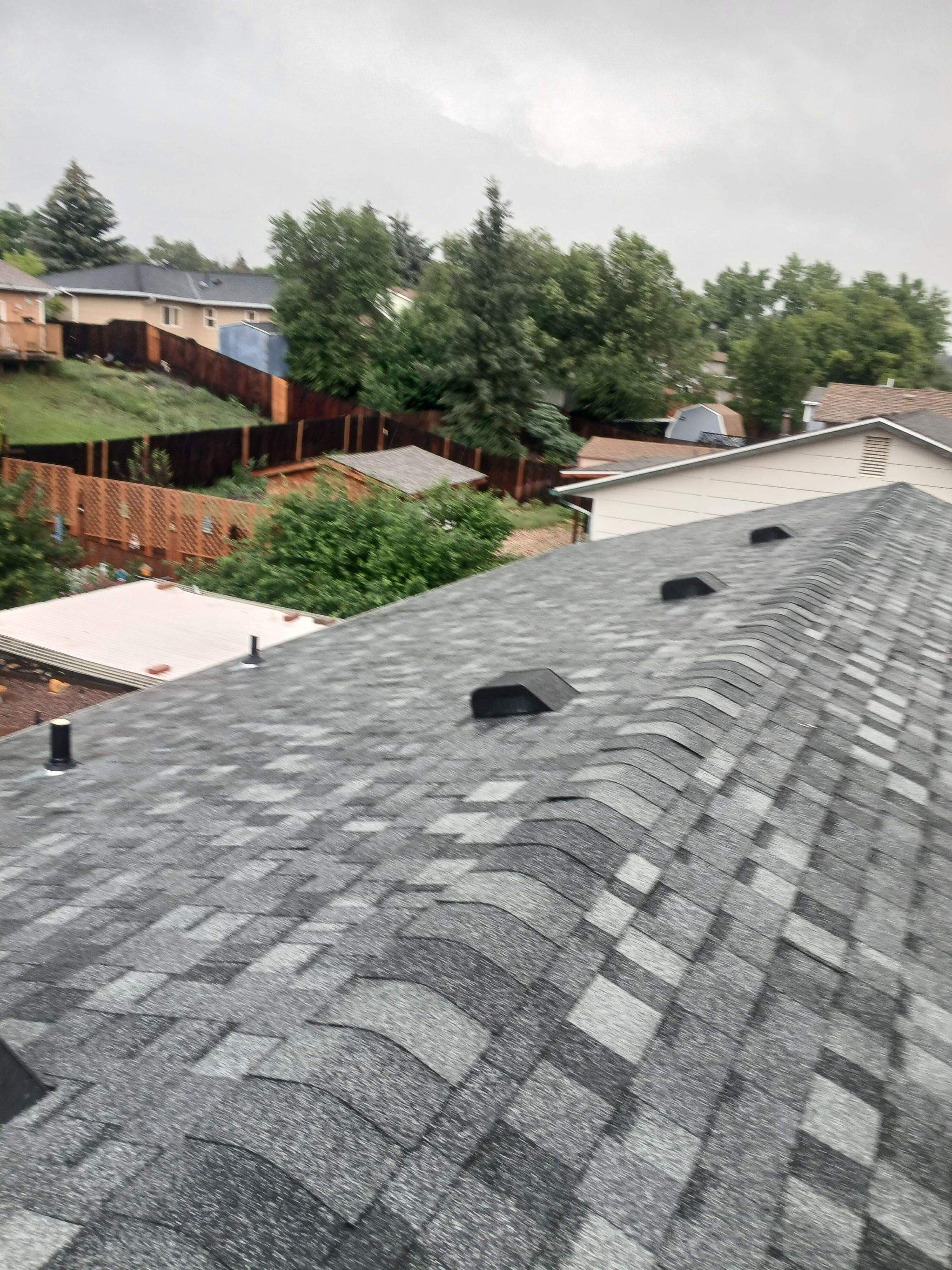 Project in Colorado Springs by Raptor Roofing 