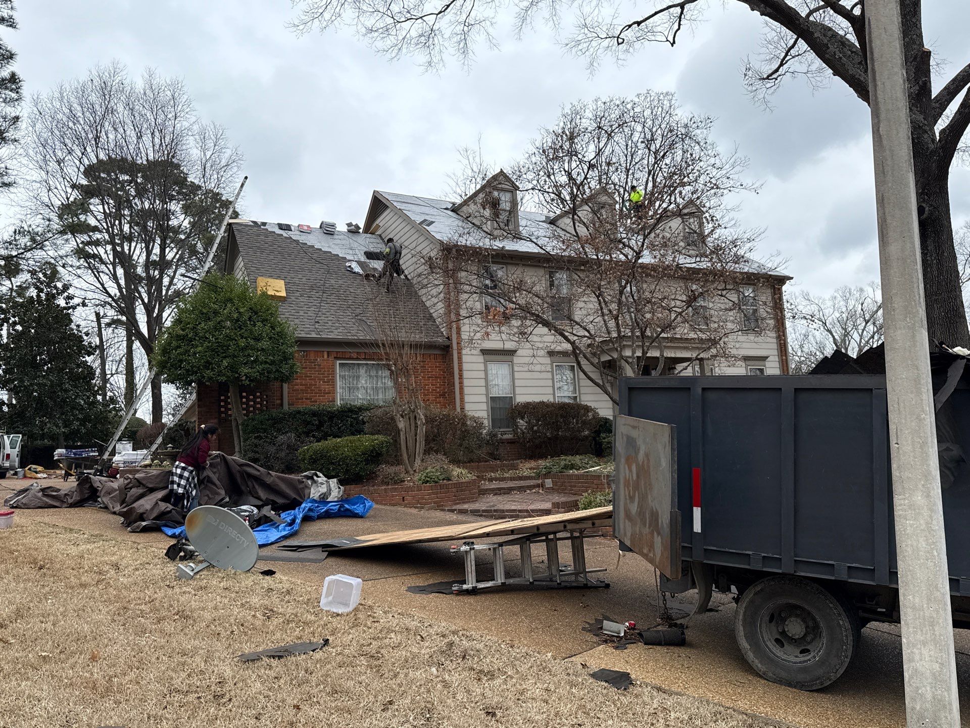 Germantown Roof Replacement Featuring GAF Timberline HD Shingles by Revival Roofing Services