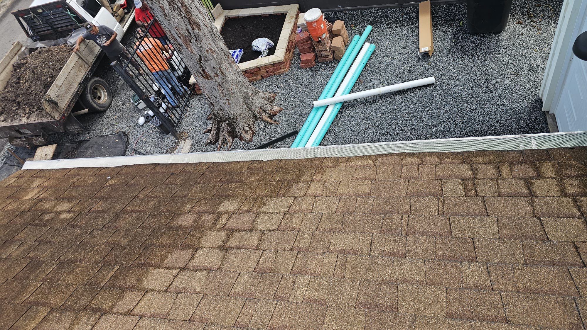 π Driveway & Drainage Transformation by Texas Urban Elements