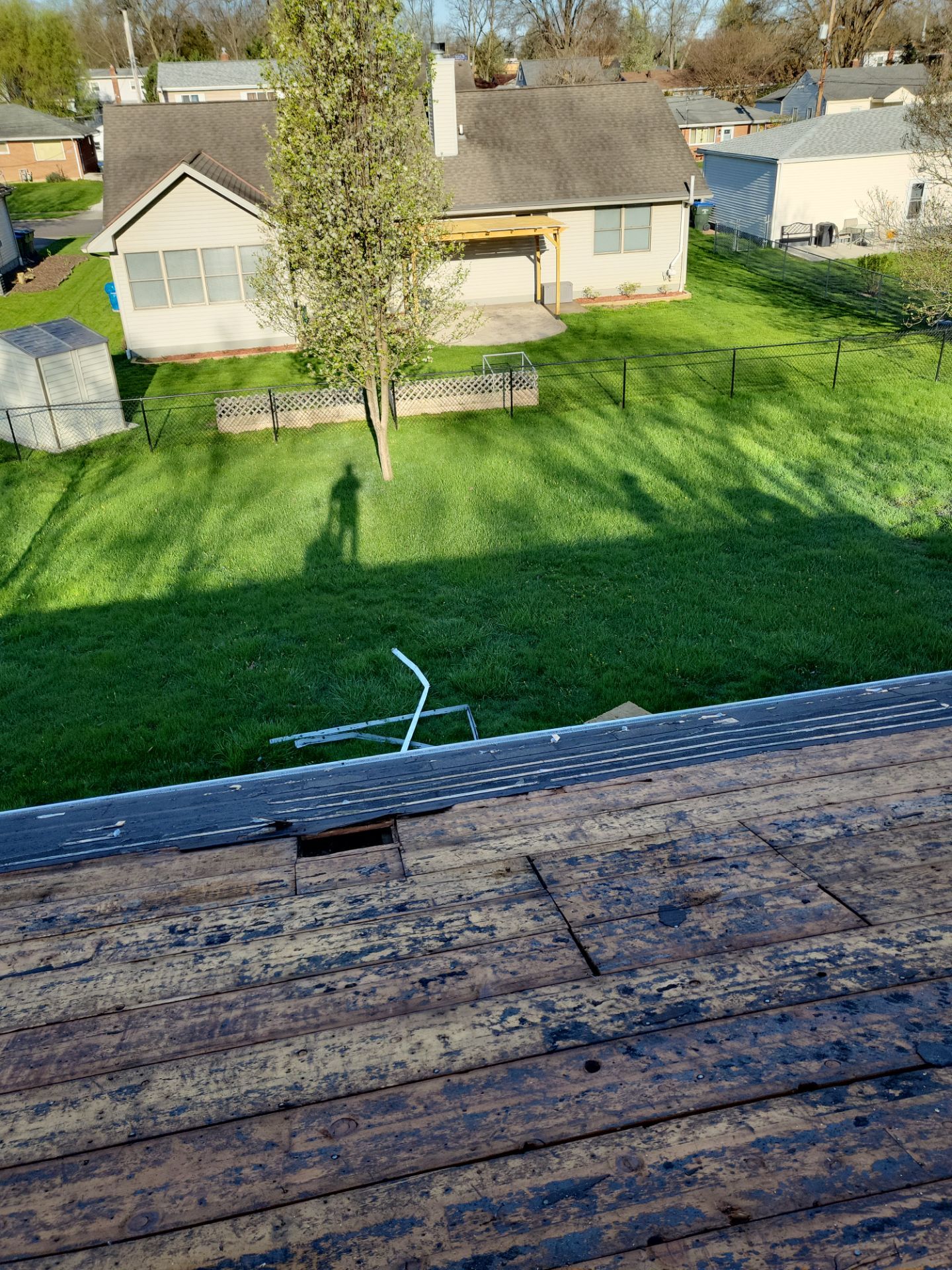 Atlas Pinnacle, Color, Weathered Wood, Drip Edge, Royal Brown by Eagle Eye Roofing