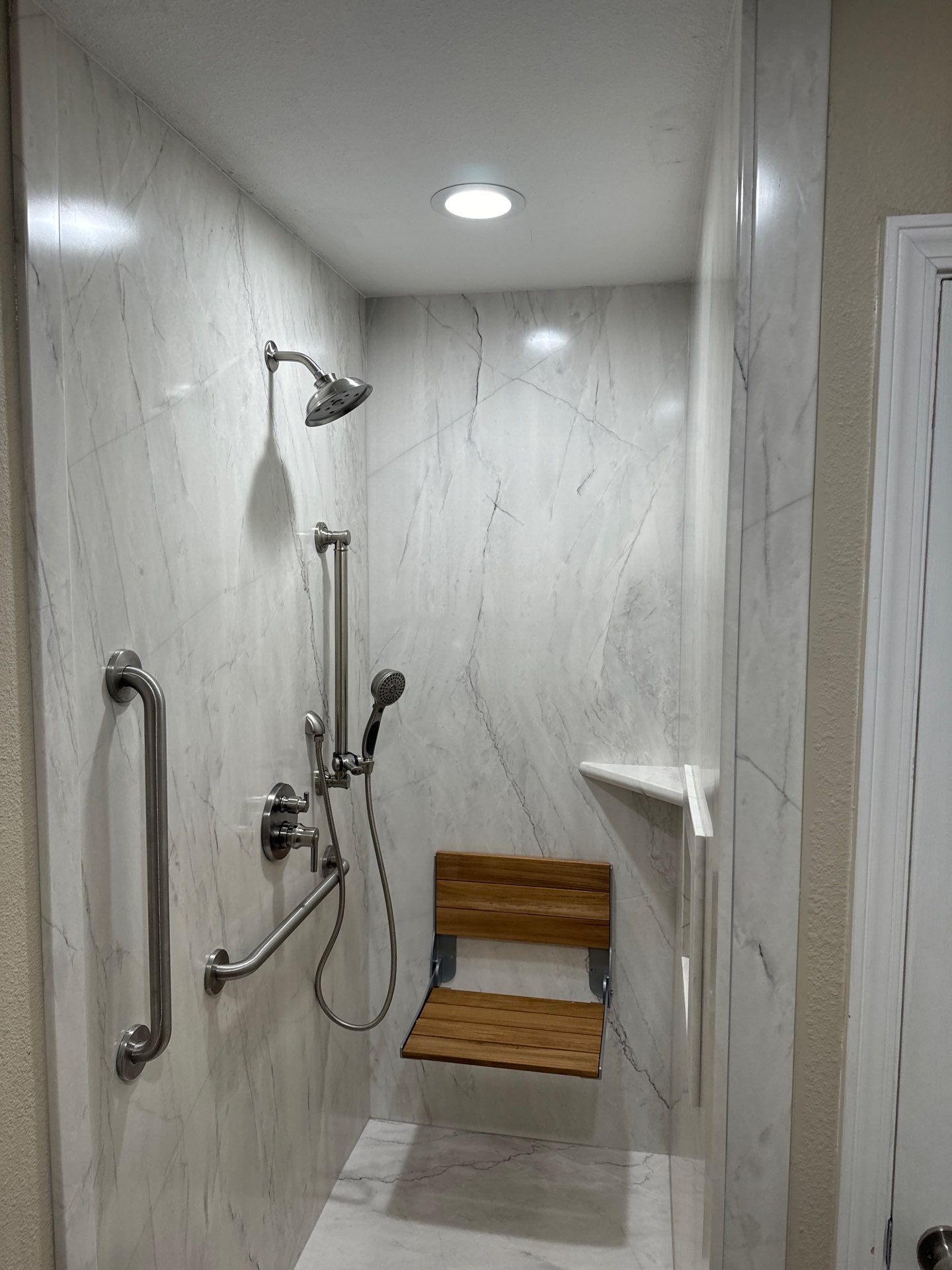 Shower remodel in Austin, 78745 by Lane Lauritsen - The Hill Country, Texas