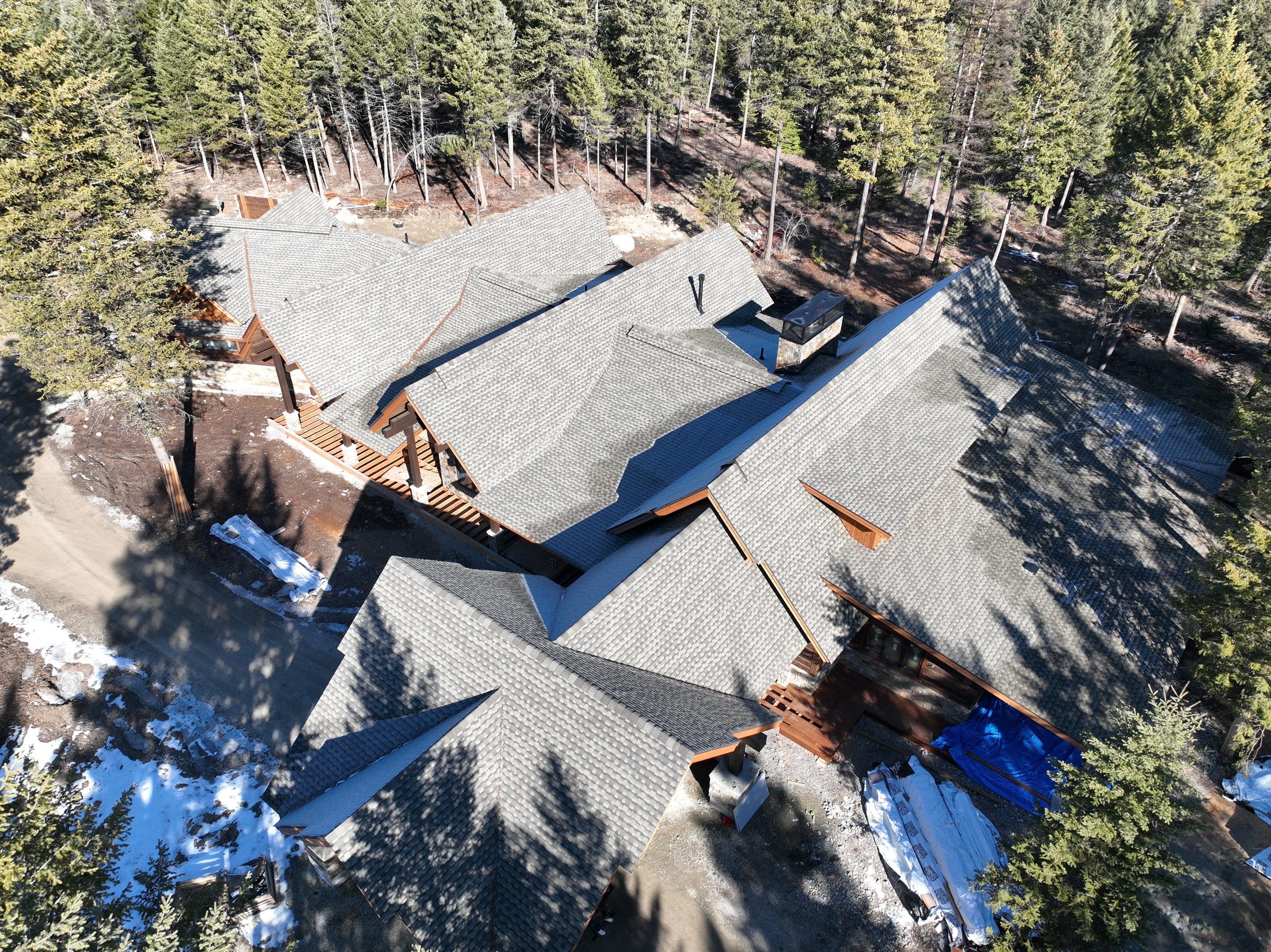 UHDZ Whitefish Hills - Weathered Wood by Montana Roofing Solutions