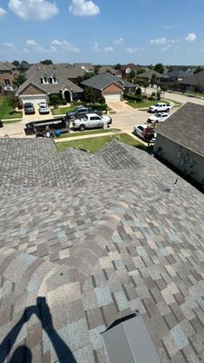 Residential Roofing Repair using ATLAS Pinnacle Pristine Shingles