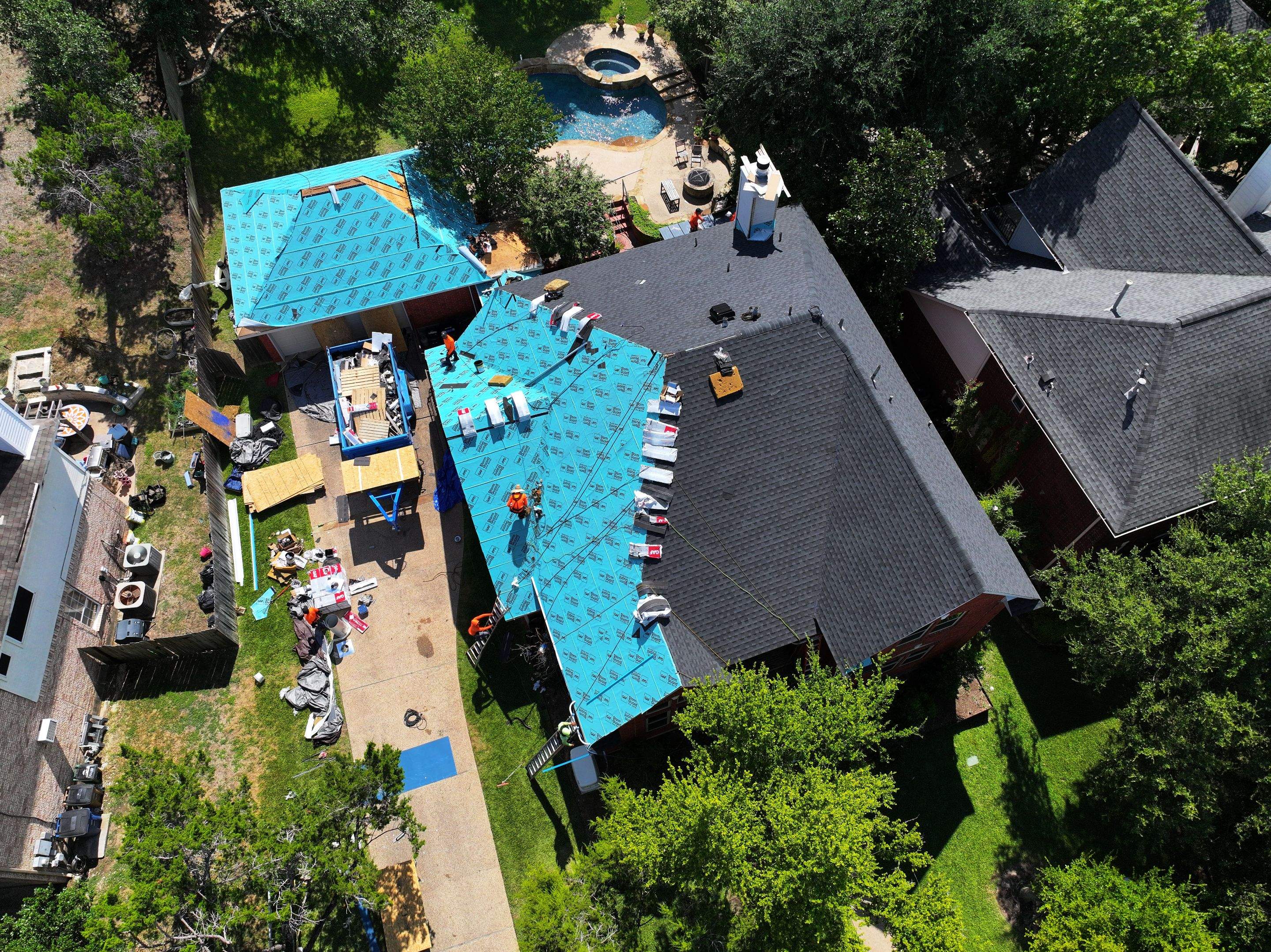 Fortified Northwest Hills Roof Replacment by Lapeyre Roofing