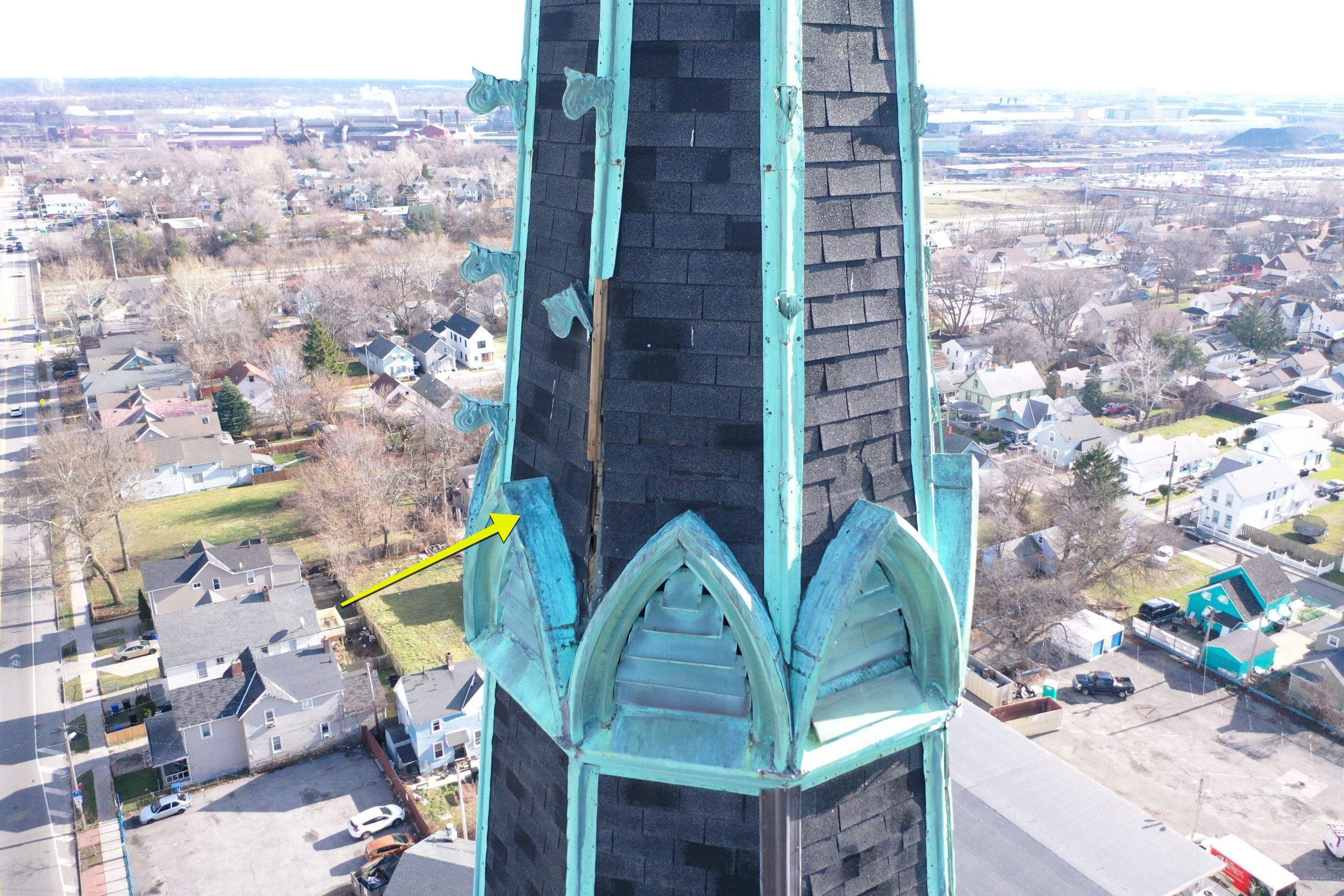 Drone Inspection by Absolute Roofing and Construction
