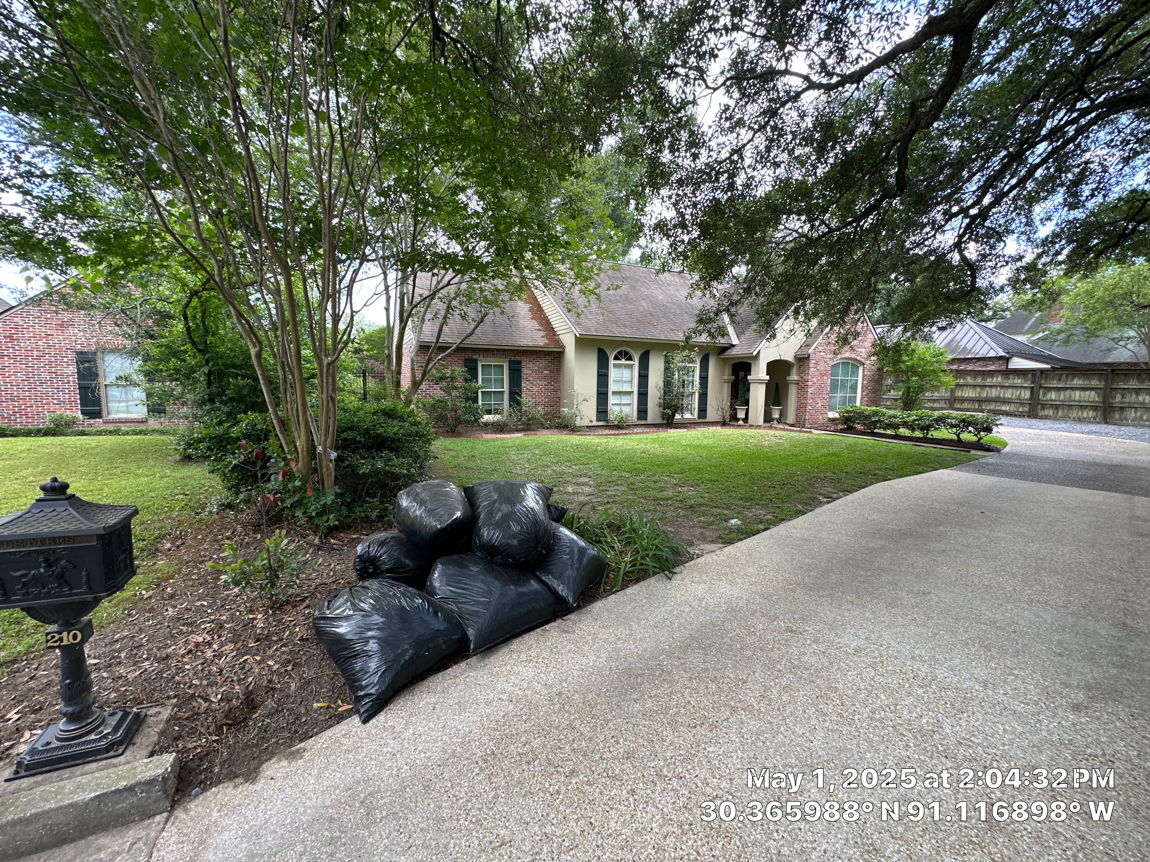 WINTER SERVICES: FULL LEAF JOB using  Leaf Removal by CutScape, LLC.