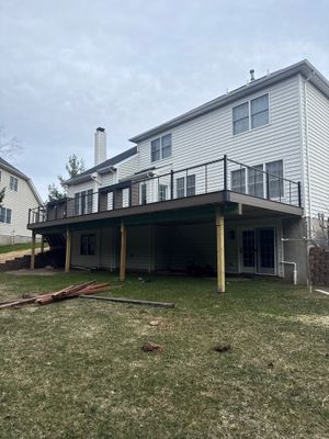 New Deck in Bernards, New Jersey