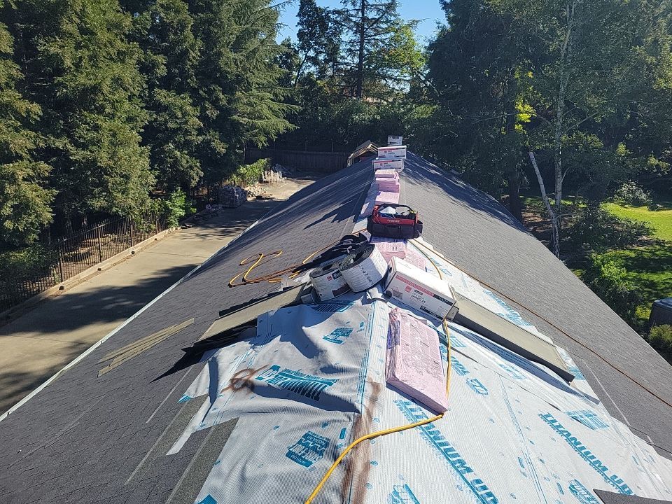 Residential Roofing Installation using Owens Corning Roofing Shingles by Byers Enterprises 