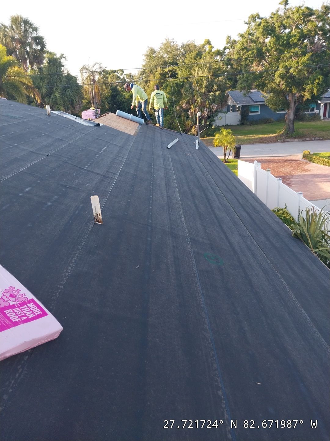 Project in St. Petersburg 33712 by Mitchell Roofing Company LLC 
