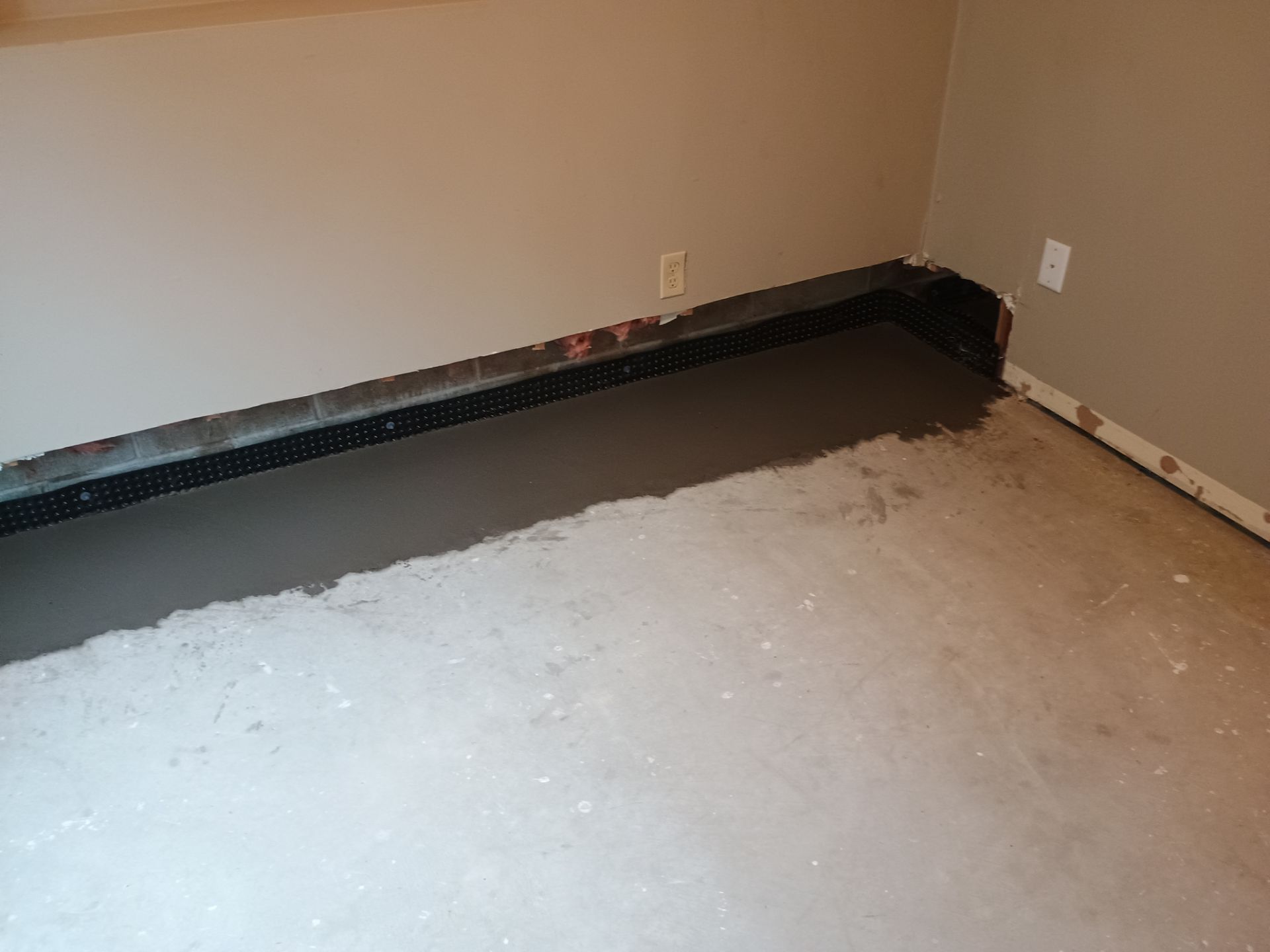 Interior Drain Tile & Sump Pump Installation in Delano, MN by Waterproofing Northeast