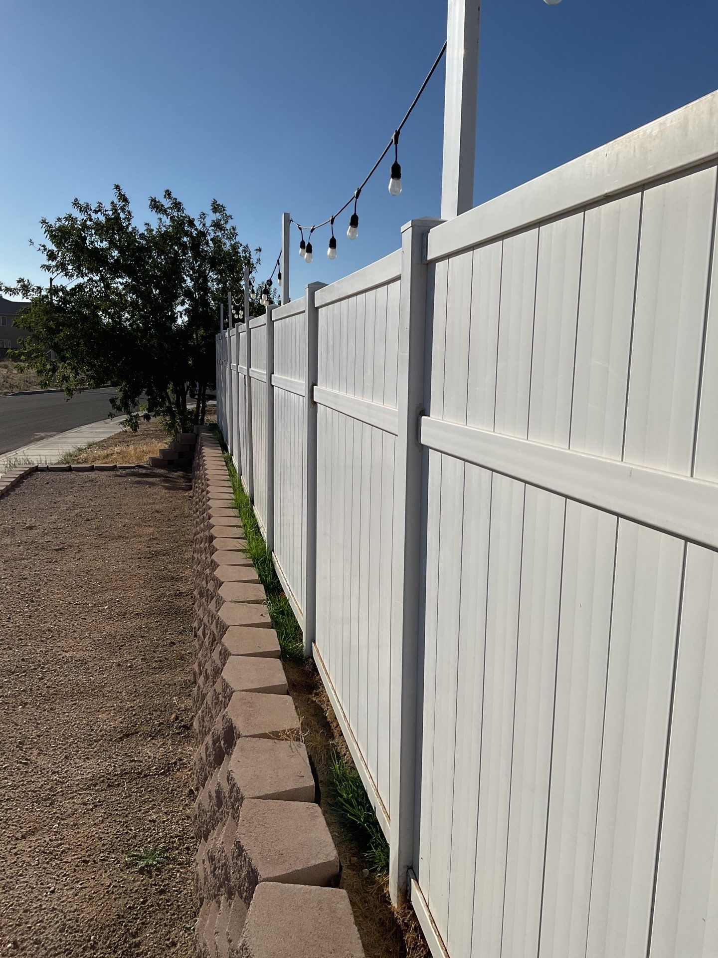 Fence Installation using Vinyl by Fence Guys Inc. 