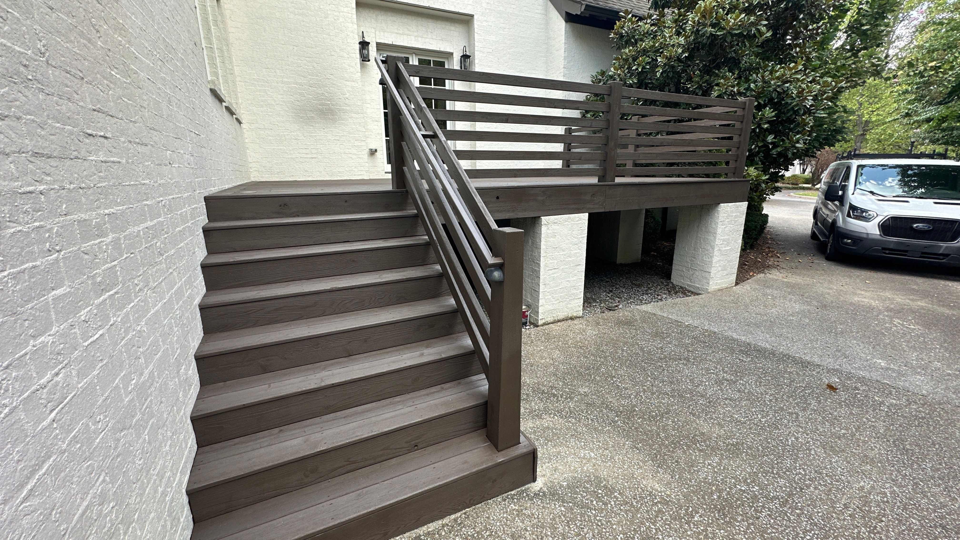 Deck Staining in Nashville by Music City Improvements