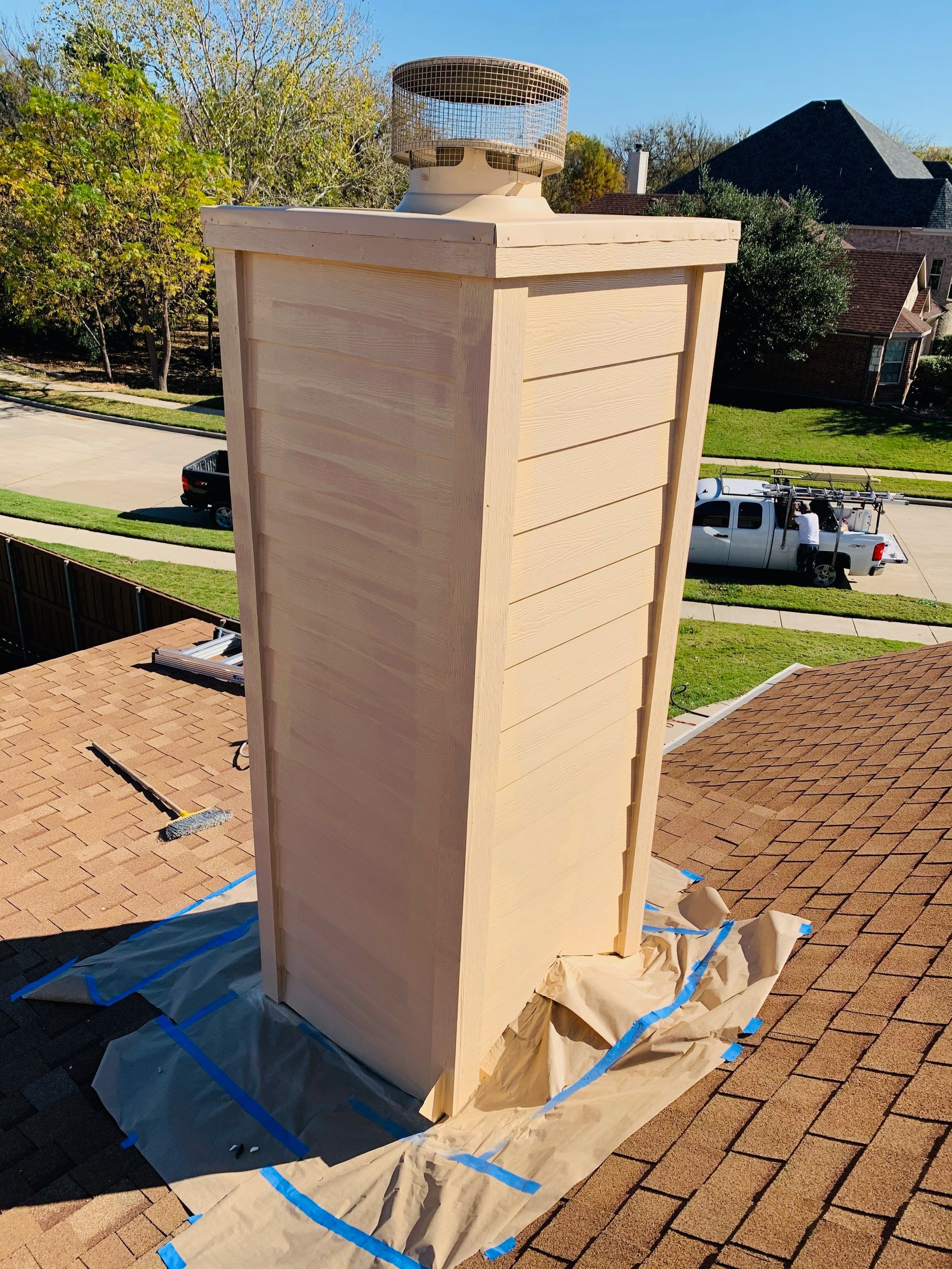 General Construction - From Exterior Siding & chimney, Patios to Full Interior Damage by First United Roofing & Construction