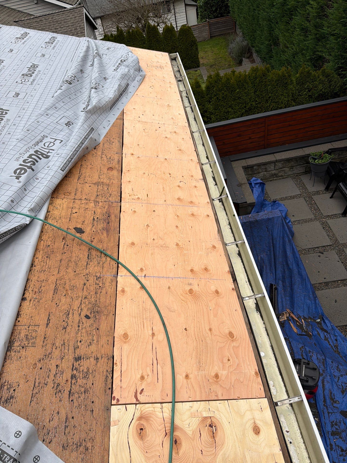 Residential Roofing Installation using GAF HDZ Shingles by Roofing Formula LLC