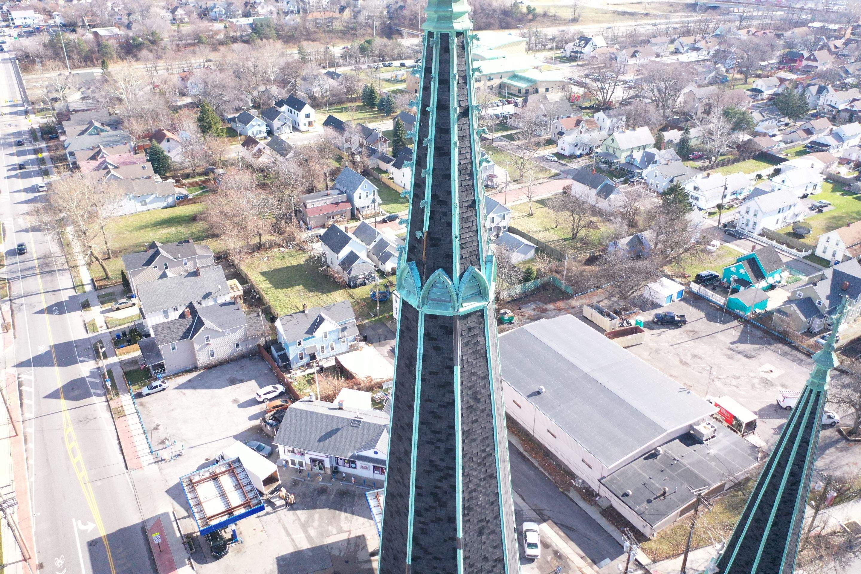 Drone Inspection by Absolute Roofing and Construction