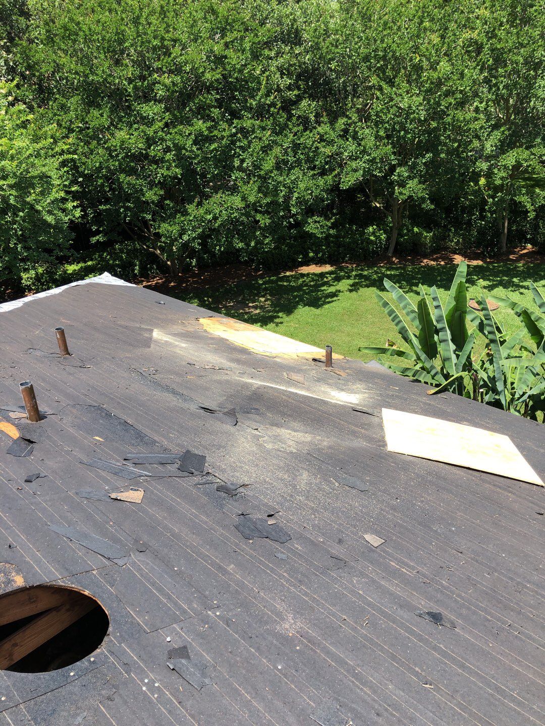 Residential Roofing Installation using Roof Replacement by American Roofing & Construction LLC