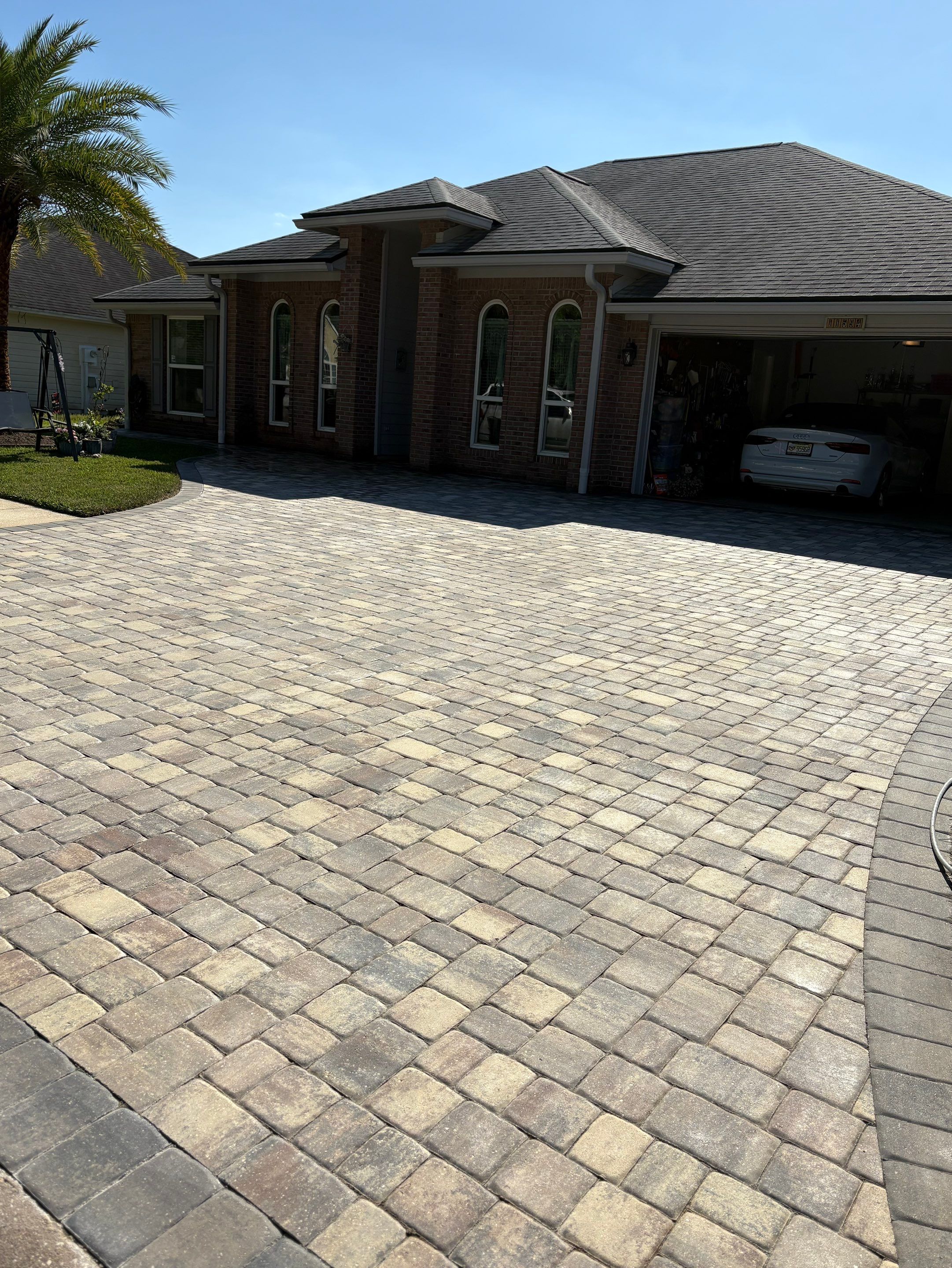 Pavers using Concrete Sealant by DuraSeal