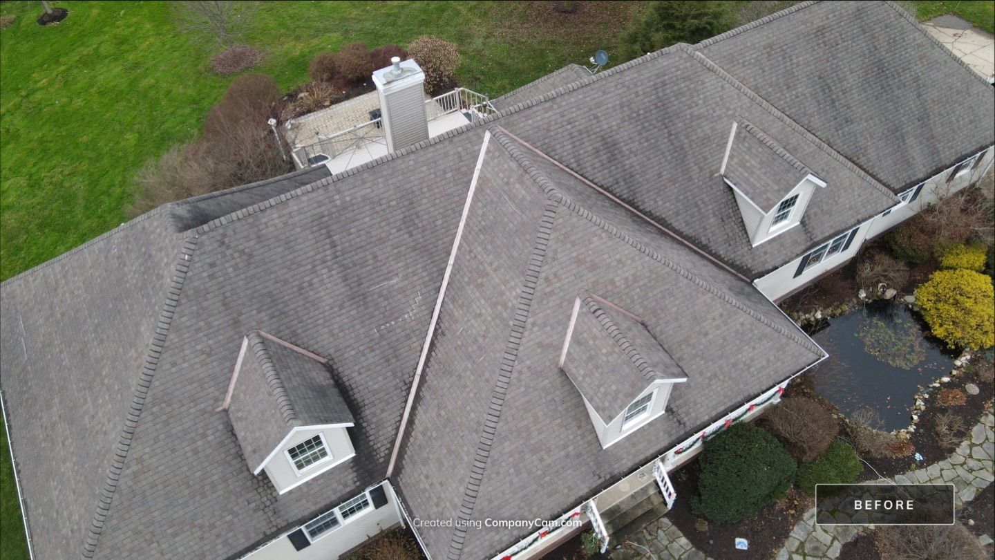 Steep roof in Chagrin Falls get MAJOR UPDATE! by Cornerstone Roofing And Siding