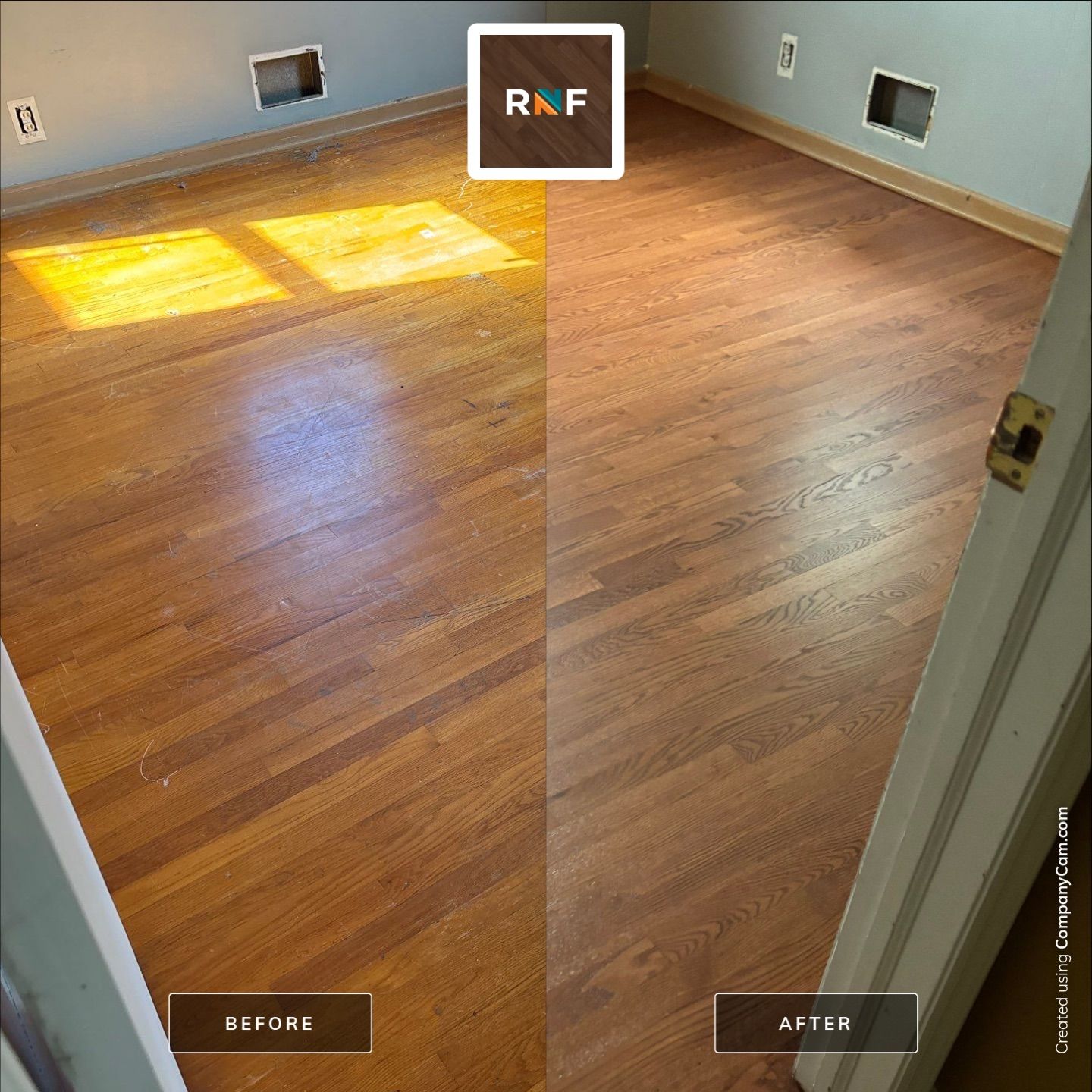 Hardwood Floor Refinishing and Custom Staining in Raytown by Rippnfinish