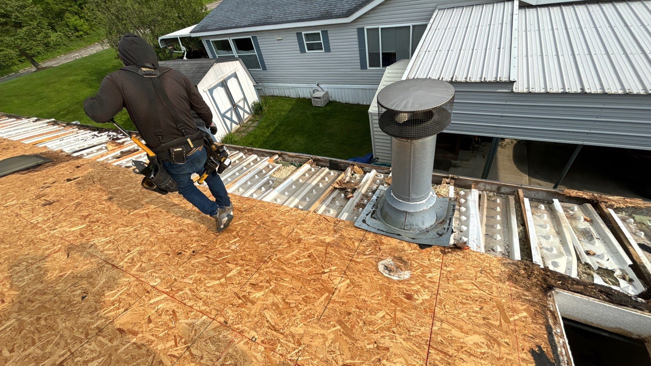 Roof Replacement using CertainTeed Landmark by 180 Contractors