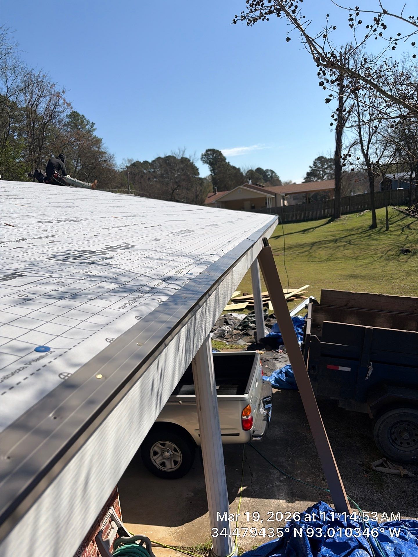 Full Roof Replacement and Storm Damage Restoration in Hot Springs by Temple Roofing and Exteriors