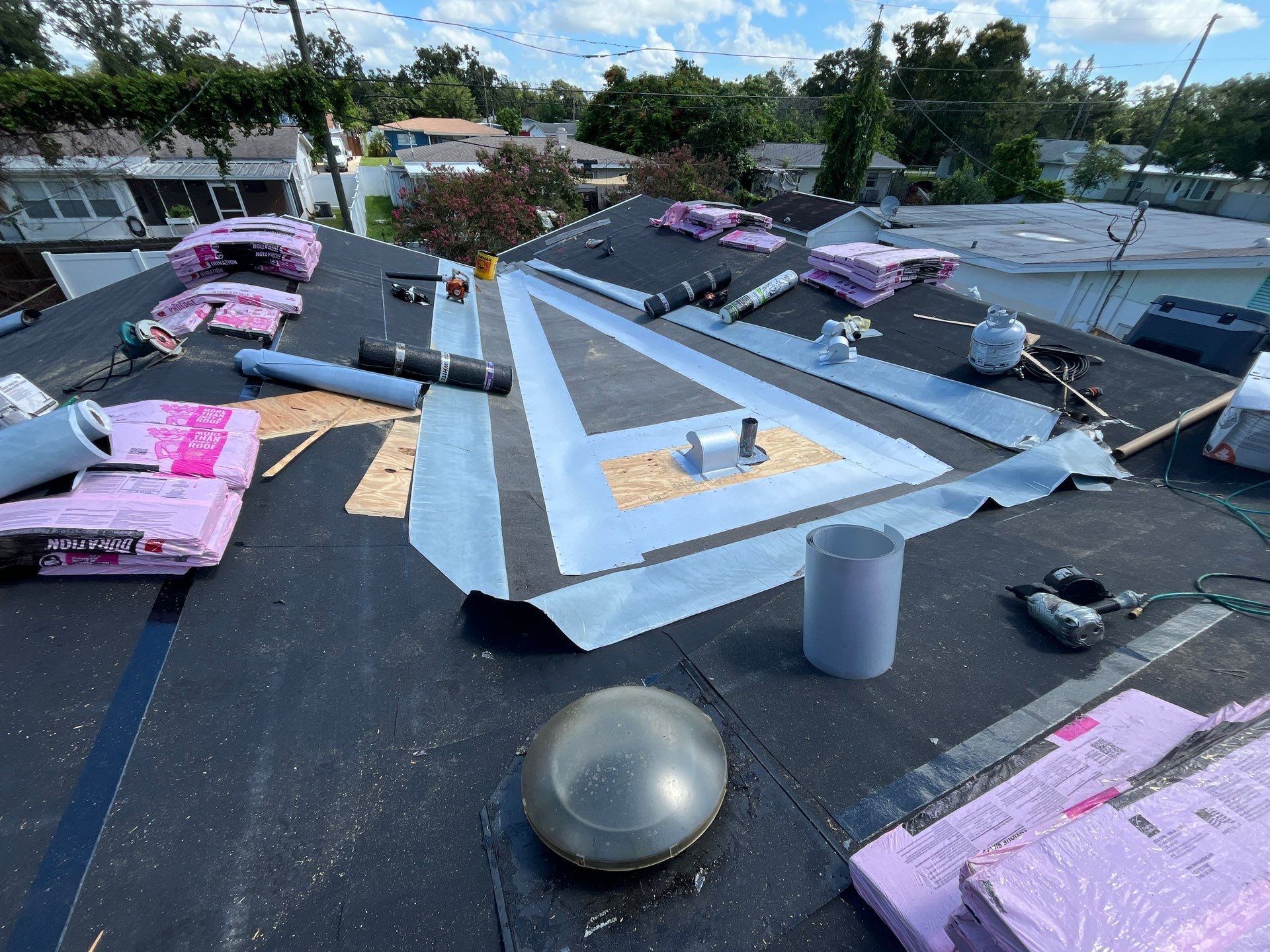 Project in St. Petersburg 33714 by Mitchell Roofing Company LLC