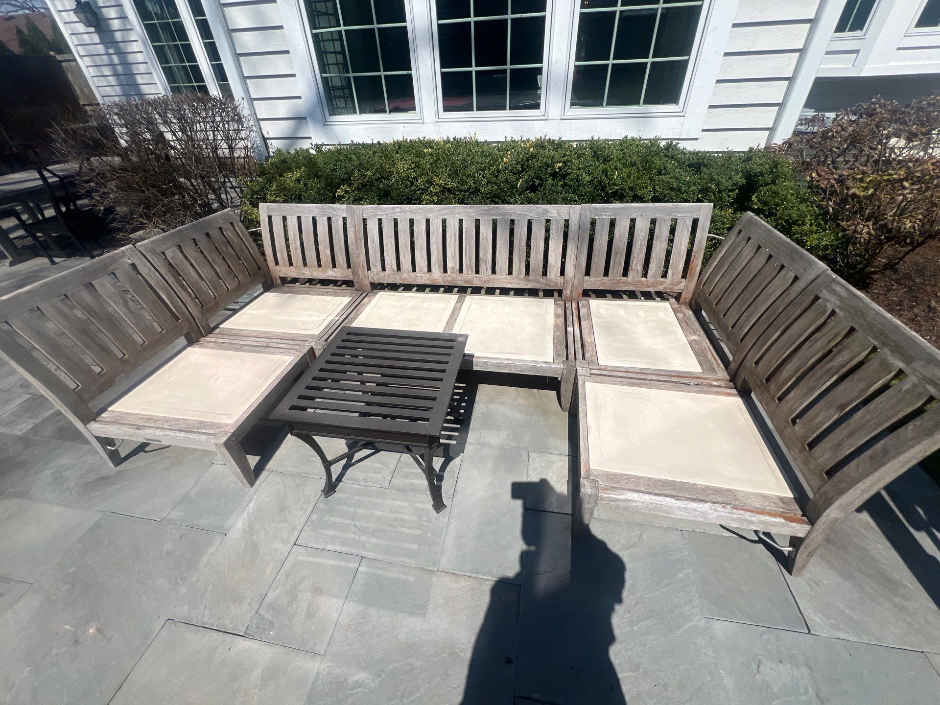 bluestone using Algaecide, soft wash soap by Northern Power Washing LLC.