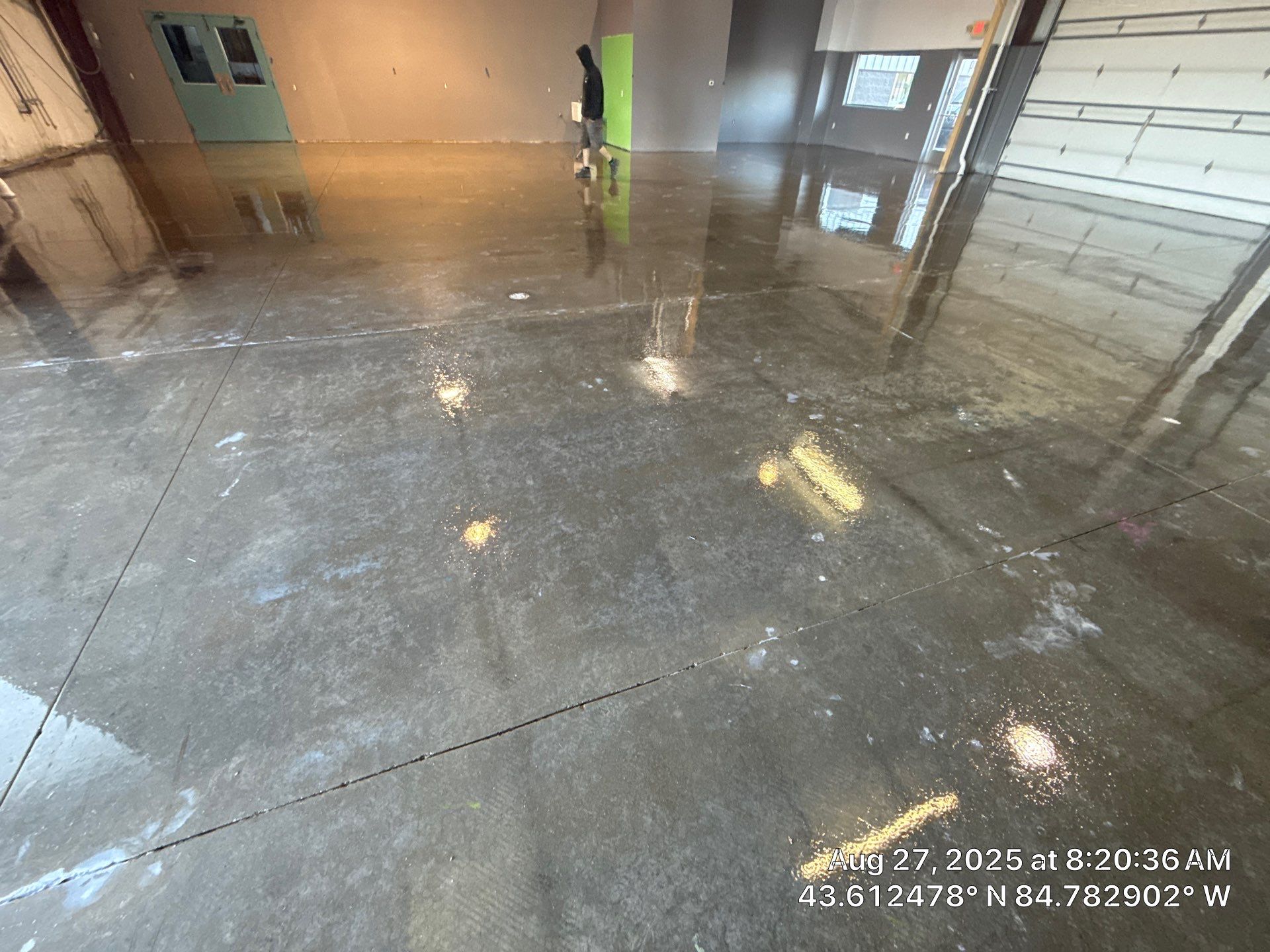 Project in Mt. Pleasant by Wise Coatings of Central Michigan