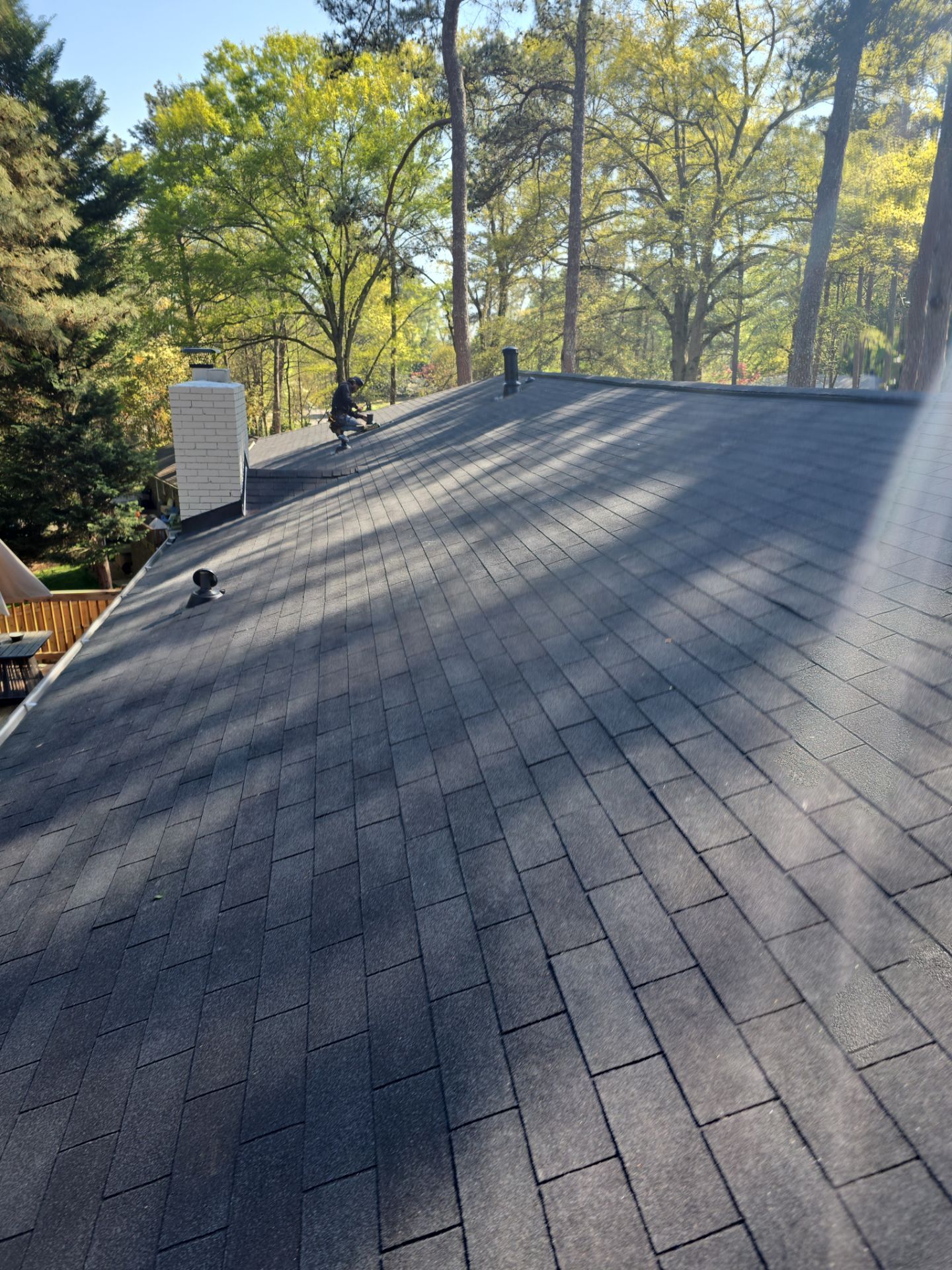 Roswell, GA Roof Replacement GAF Royal Sovereign Charcoal by Reset Roofing