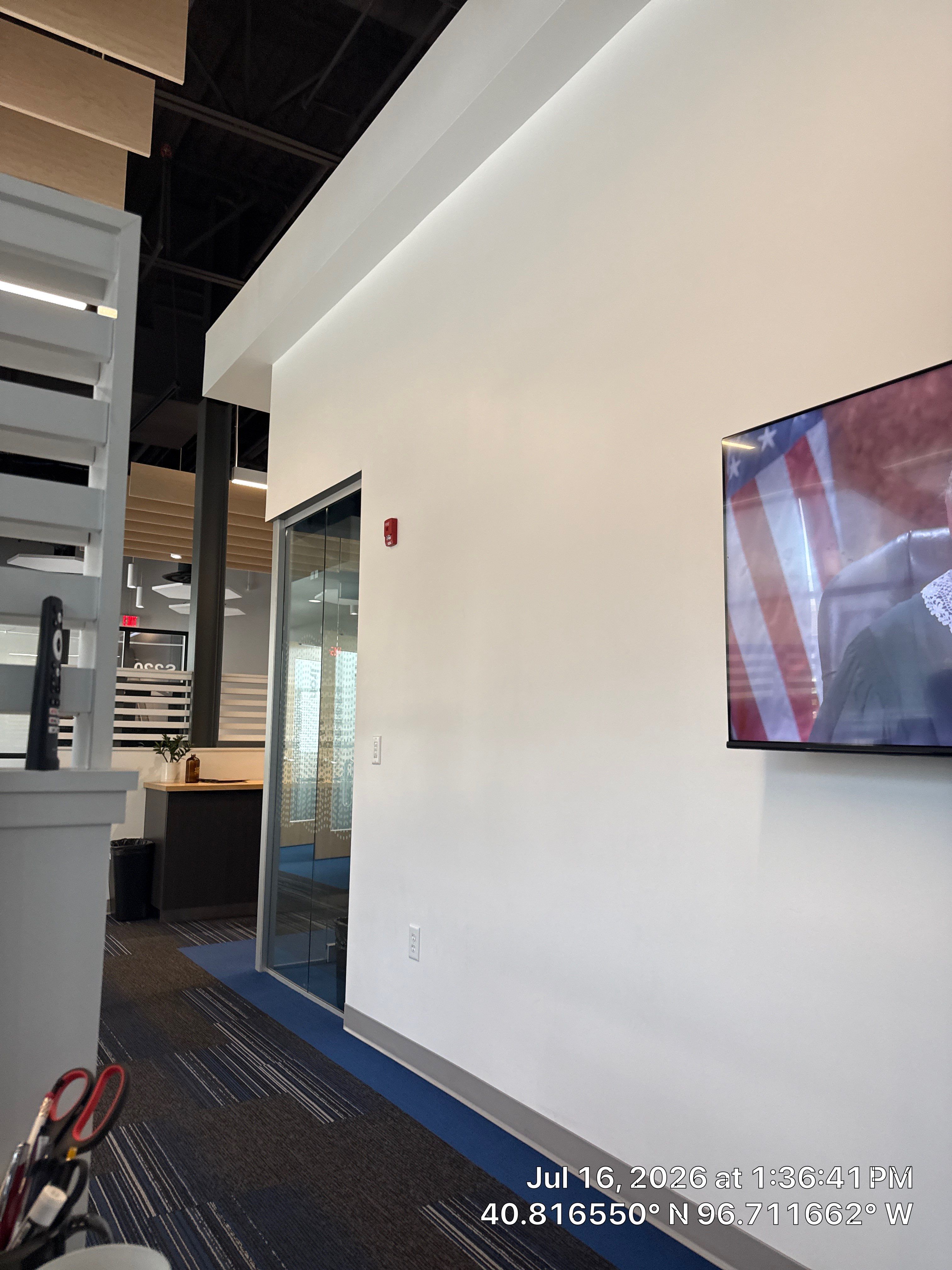 Modern Office Interior Renovation and Fit-Out in Lincoln by CompanyCam Sales Demo