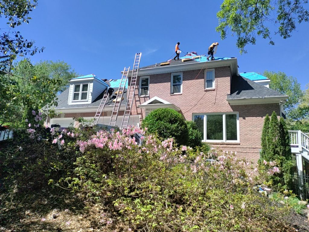 Residential Roofing Installation using Owens Corning by Inspector Roofing and Restoration
