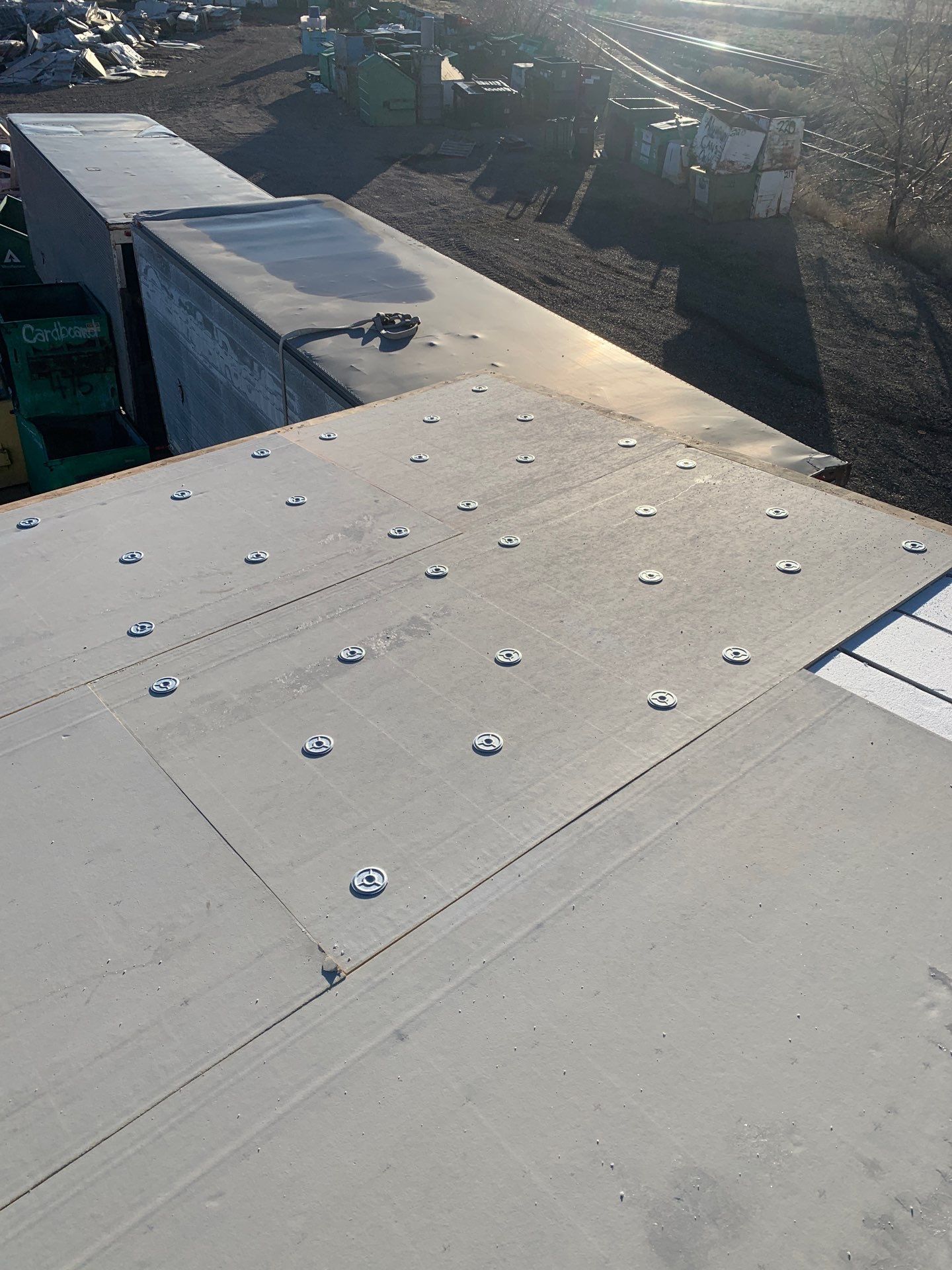Commercial Roofing Installation using GAF TPO by All County Roofing Inc.