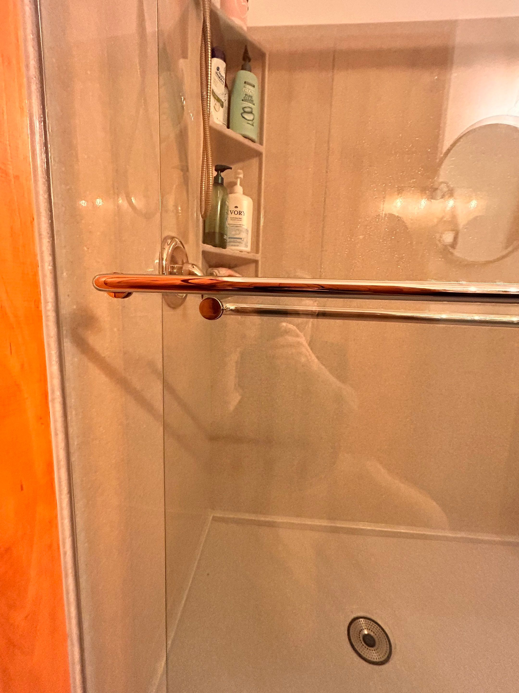 Shower using Tempered Shower Glass by Cheshire Glass Company