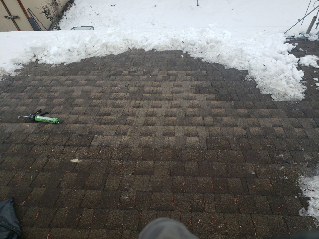 Skylight Removal using Shingle Repair by The Roof Doctor