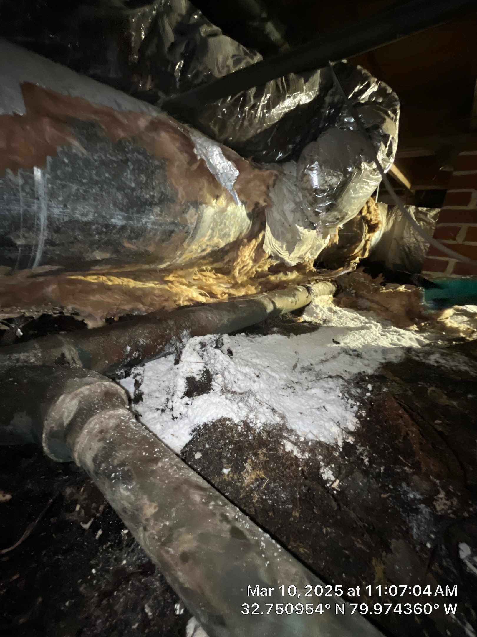 Sewage cleanup by EAS Environmental, LLC.