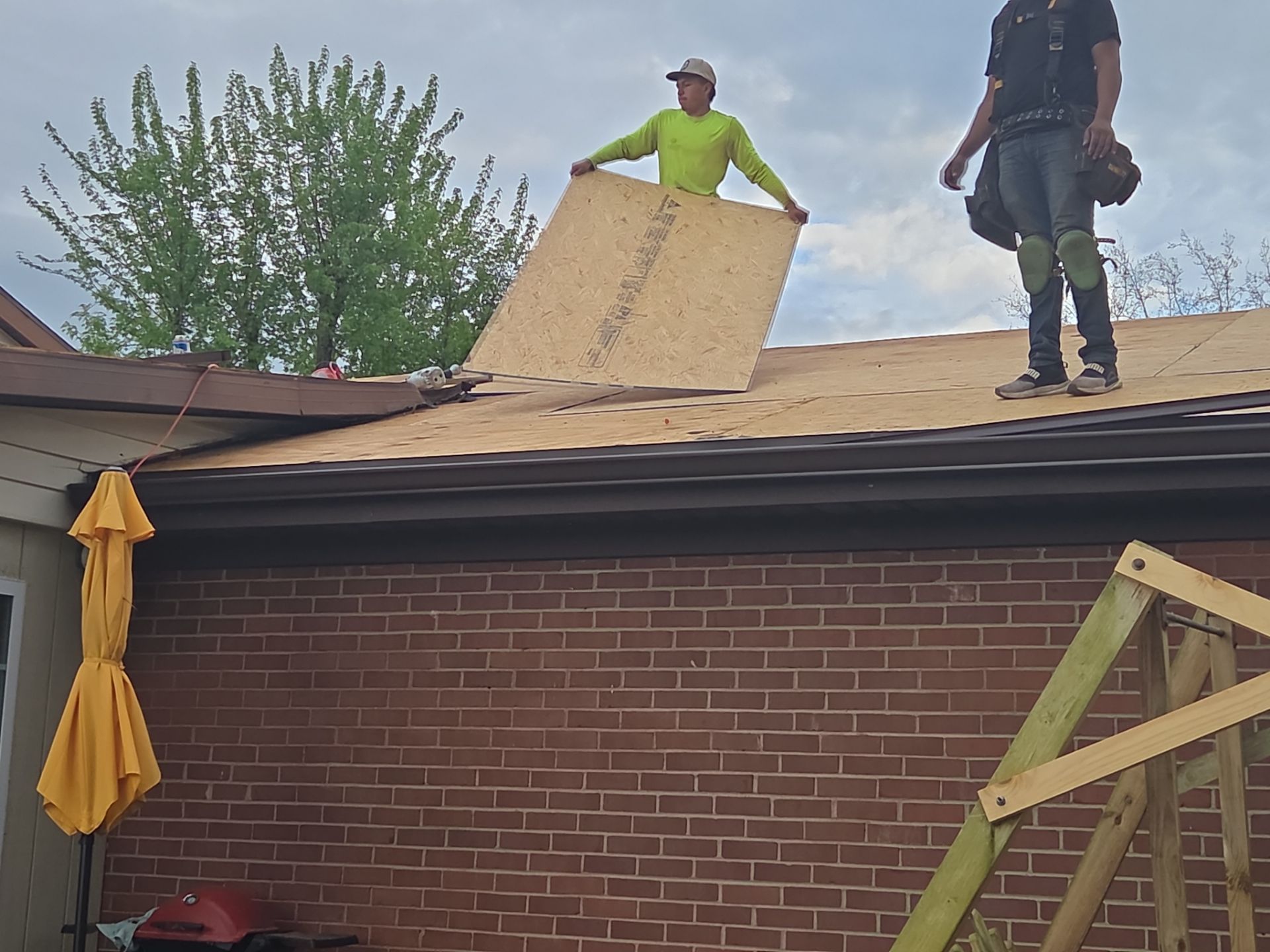 Full Residential Roof Replacement and Decking Installation in Ona, WV by Mr. Roofer