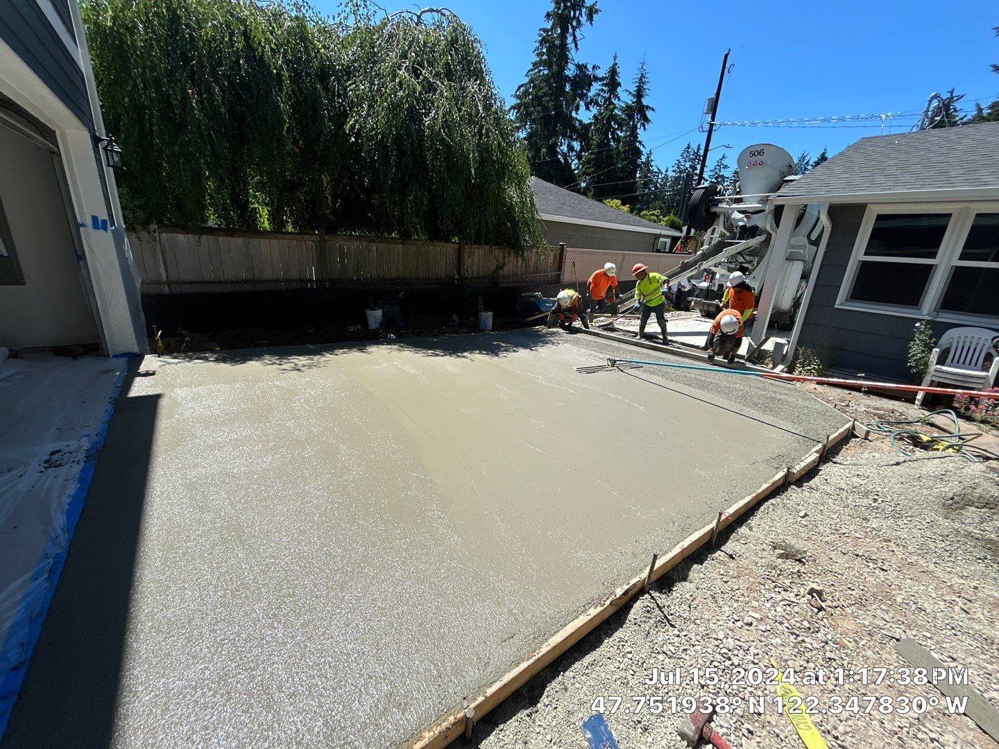 Grant | Concrete Driveway  by Jireh Asphalt & Concrete Inc 