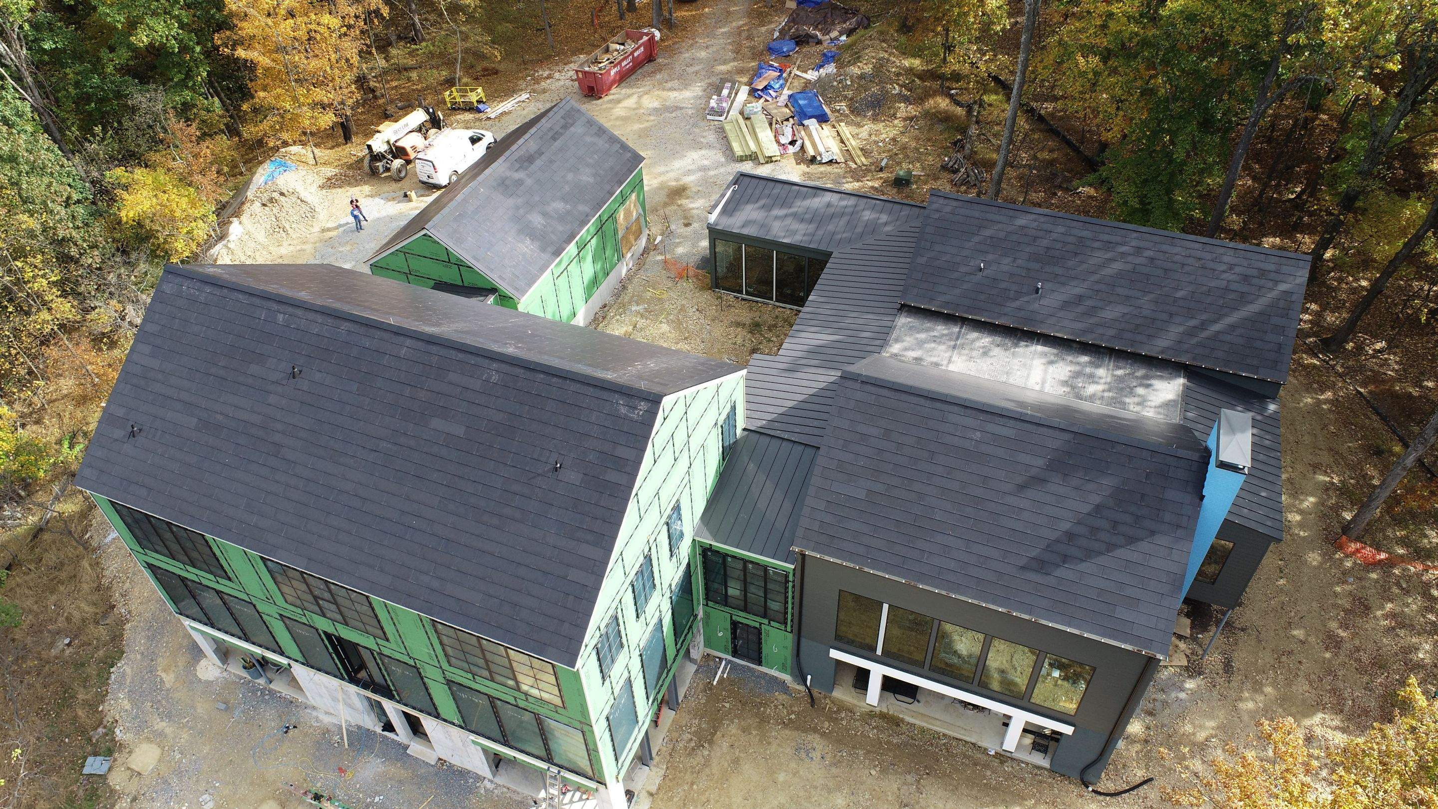 Roof Installation using Tesla Solar Roof V3 by American Home Contractors