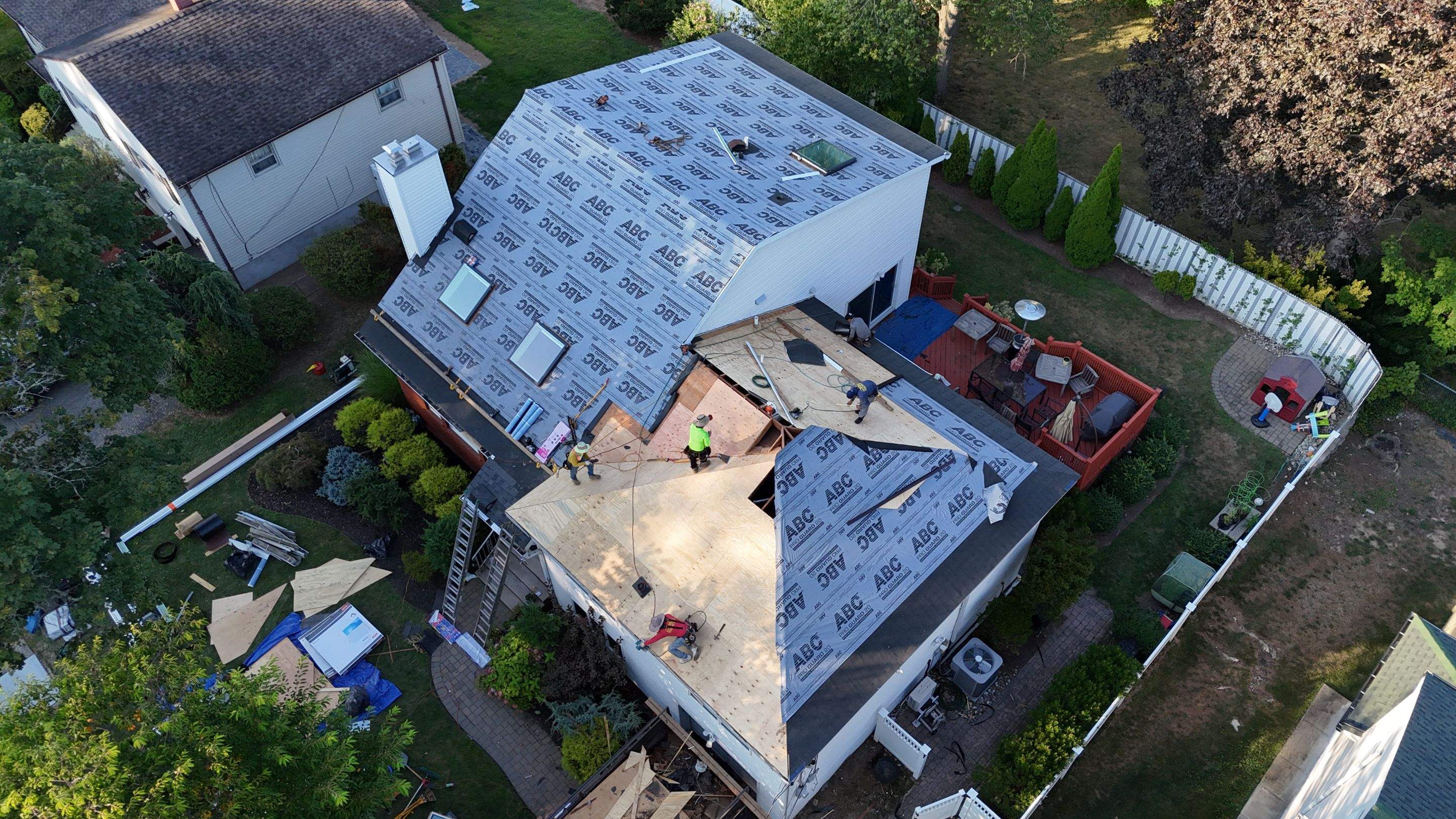 Roof Project in Fair Lawn, NJ. by All State Home Improvement Inc.