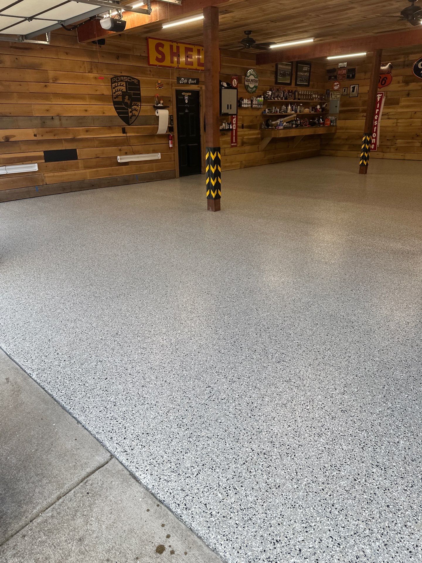 Garage Floor Coating using Cabin Fever by My Garage Floor Guys